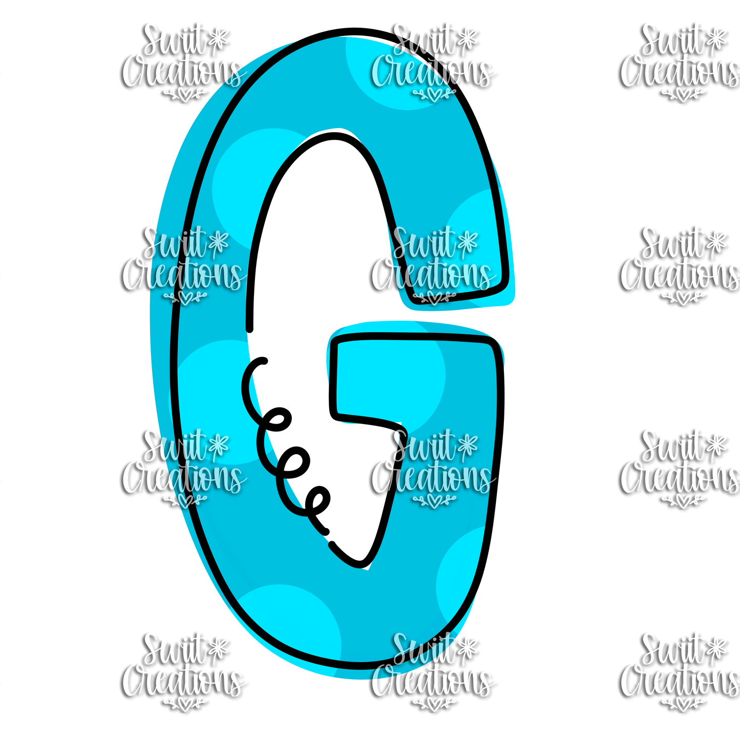 Doodle Font Personalized Tumbler (T051)
