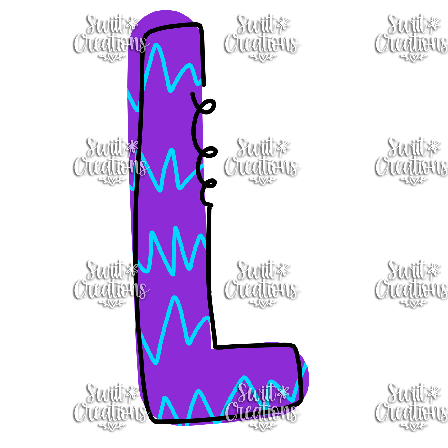 Doodle Font Personalized Tumbler (T051)
