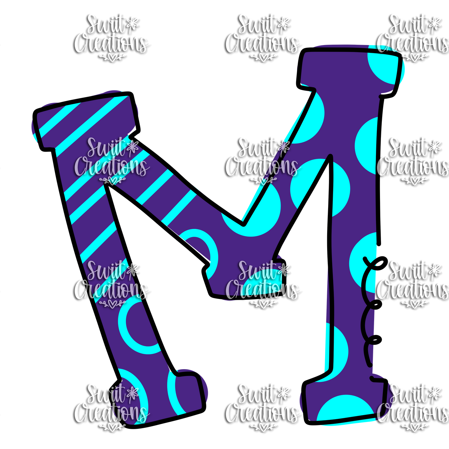 Doodle Font Personalized Tumbler (T051)