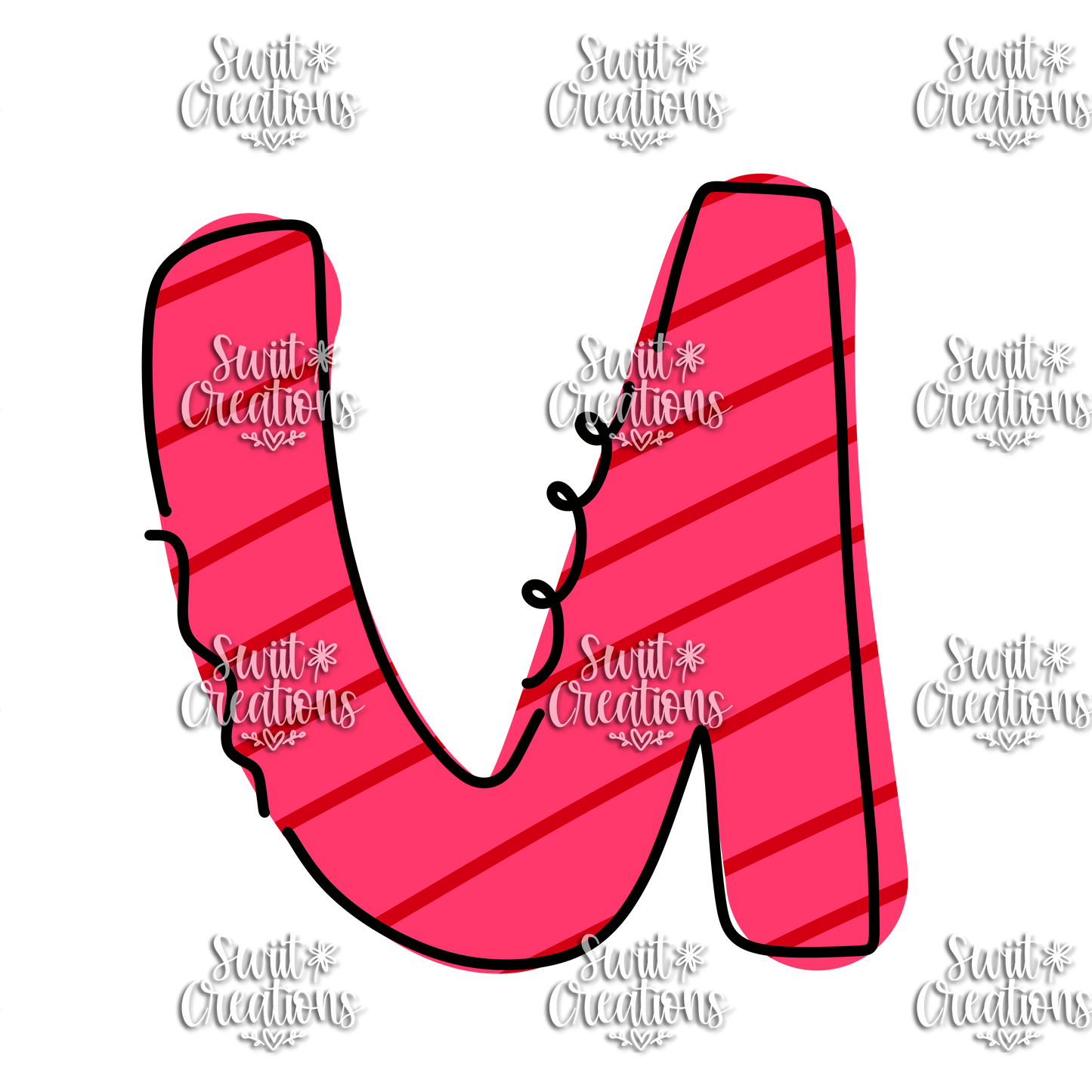 Doodle Font Personalized Tumbler (T051)