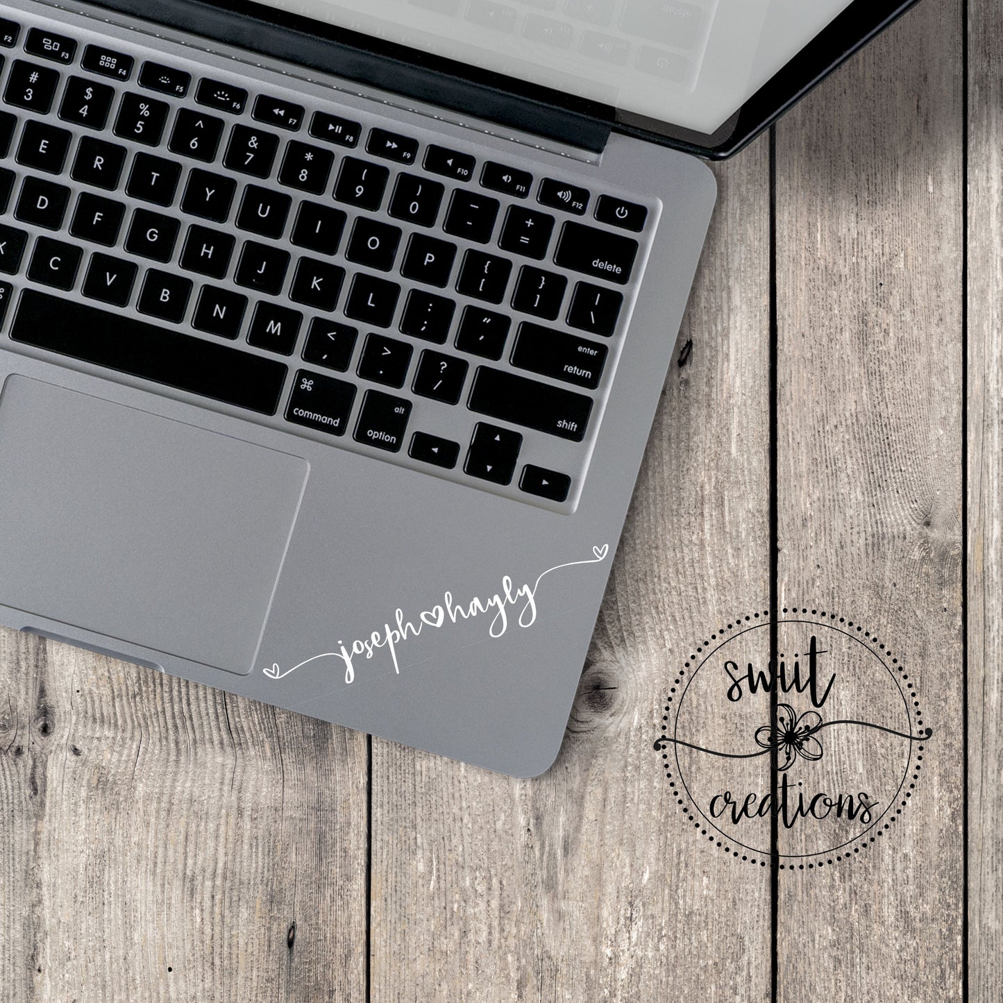 Couples Name Love Decal (D194)