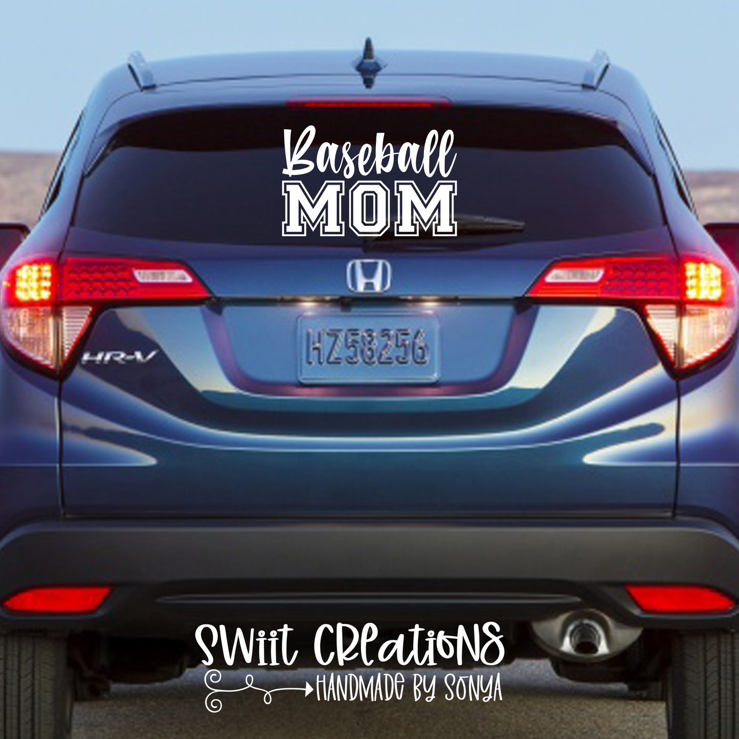 Baseball Mom Decal (D031)