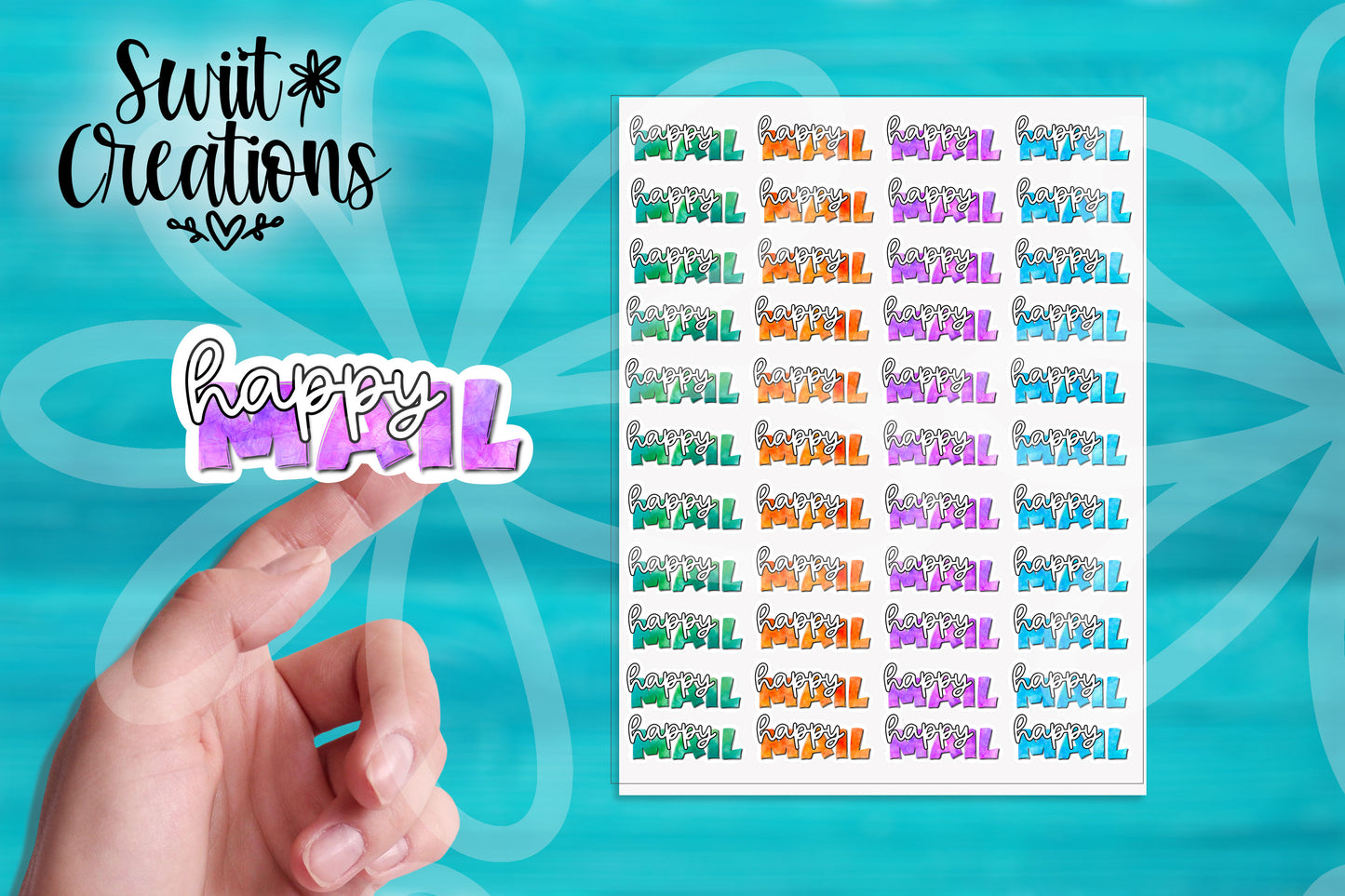 Happy Mail Sticker | SB43 |