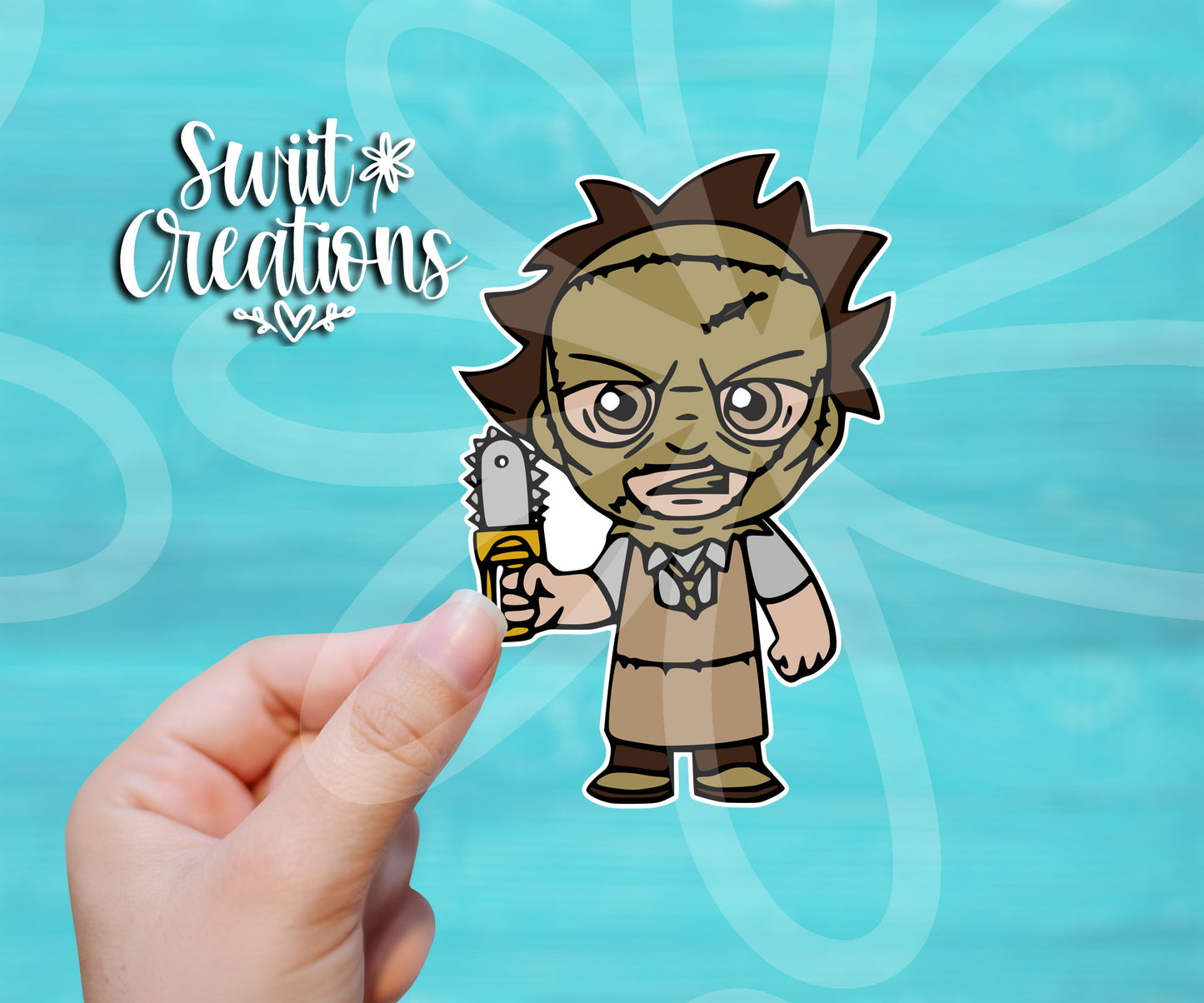 Slasher Movie Waterproof Sticker