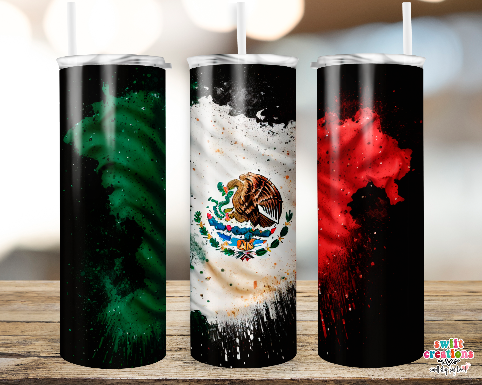 Mexico Flag Tumbler (T401)