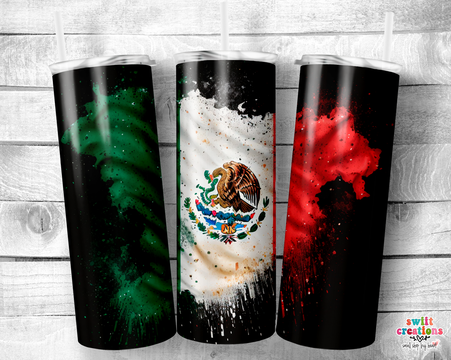 Mexico Flag Tumbler (T401)