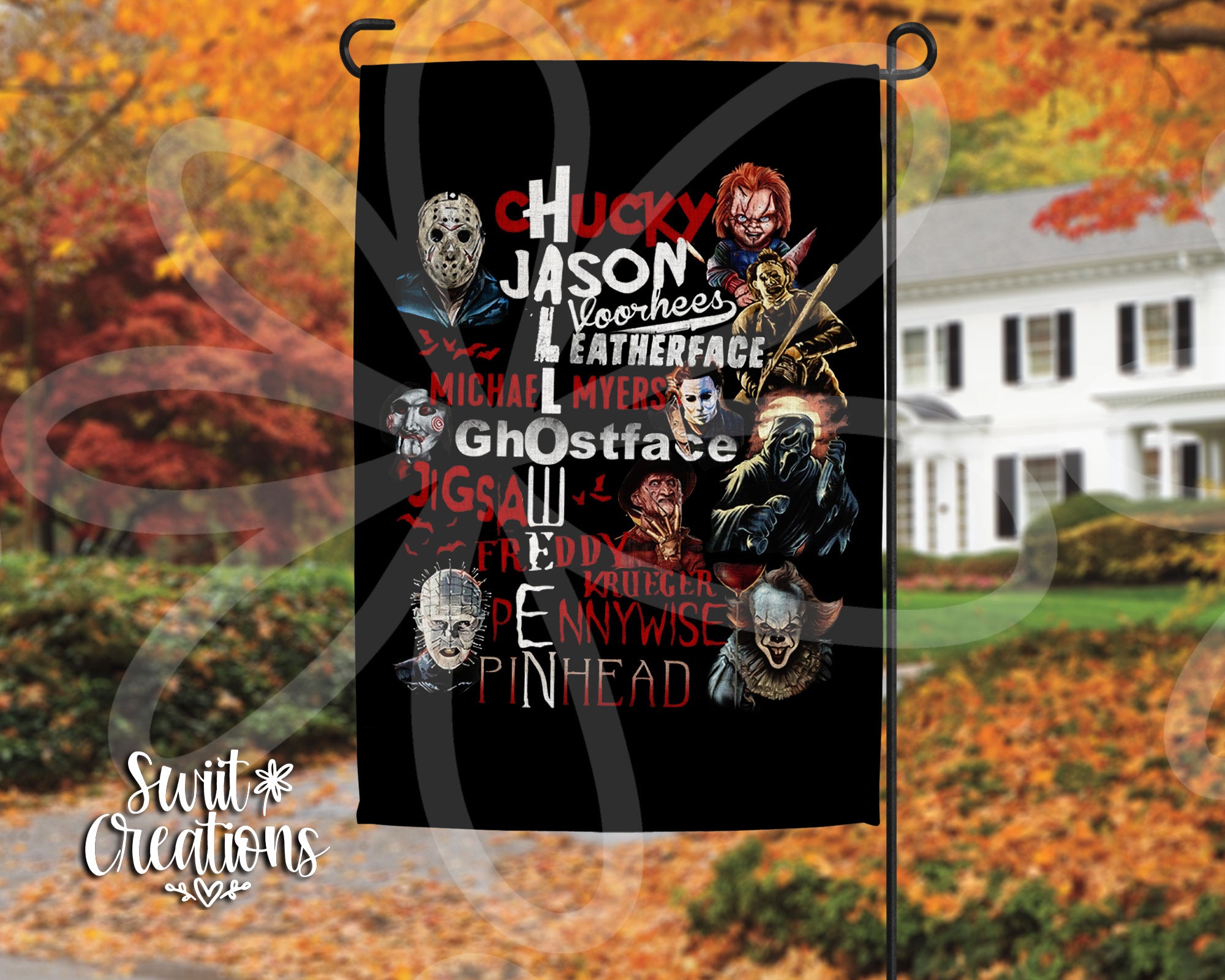 Slasher Halloween Flag (YF44)