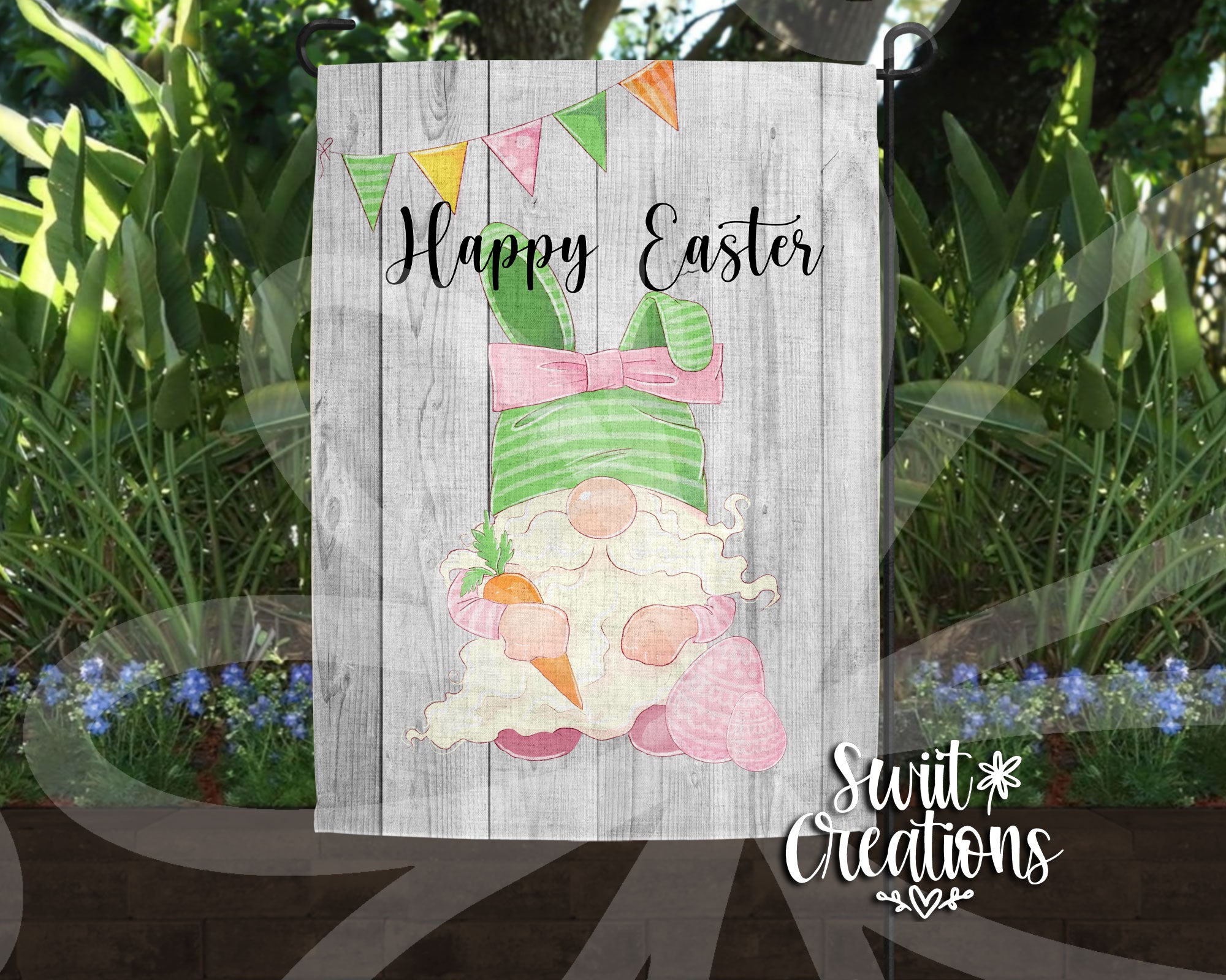 Happy Easter Gnome Flag (YF46)