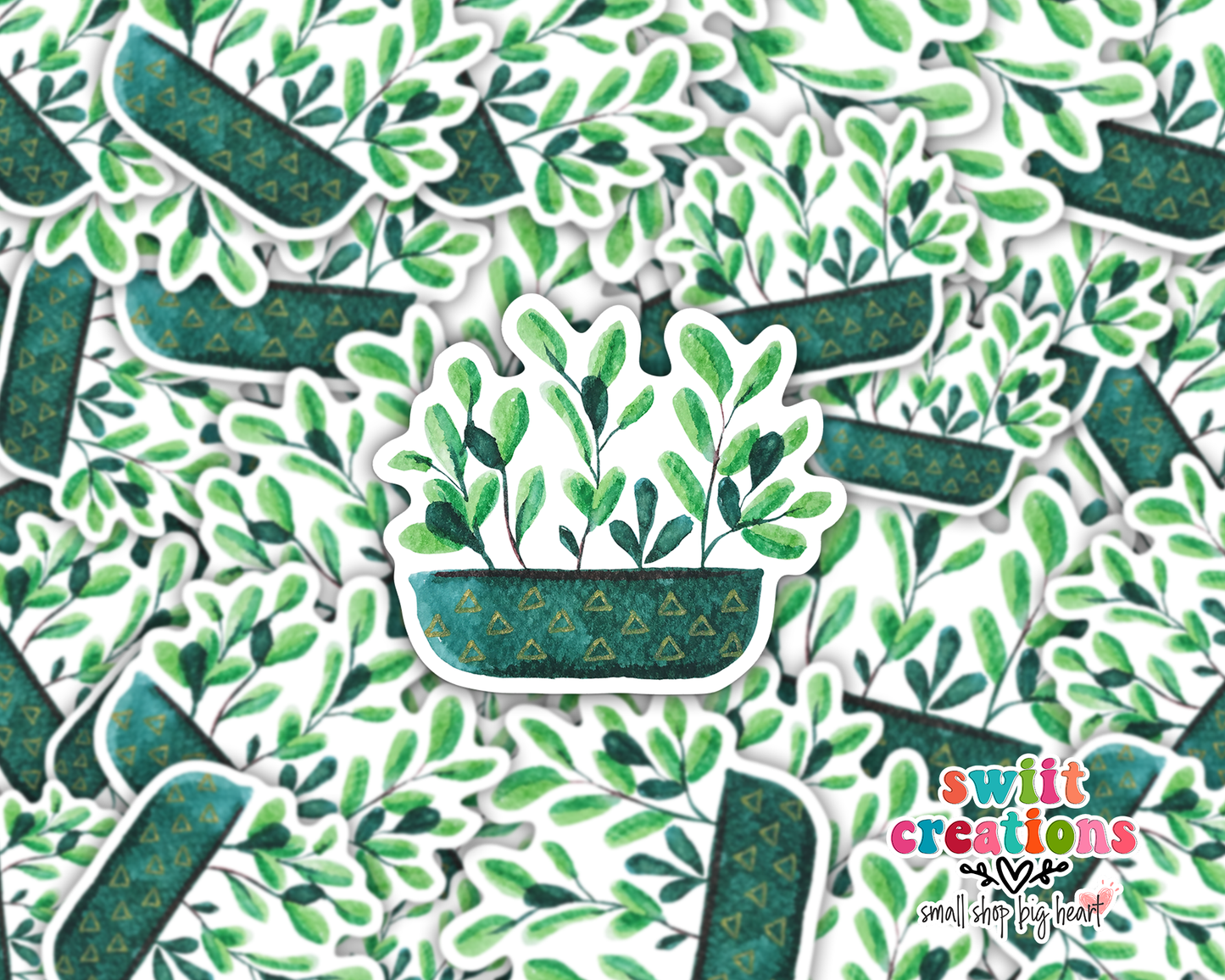 Plant Waterproof Sticker (SS029) | SCD129