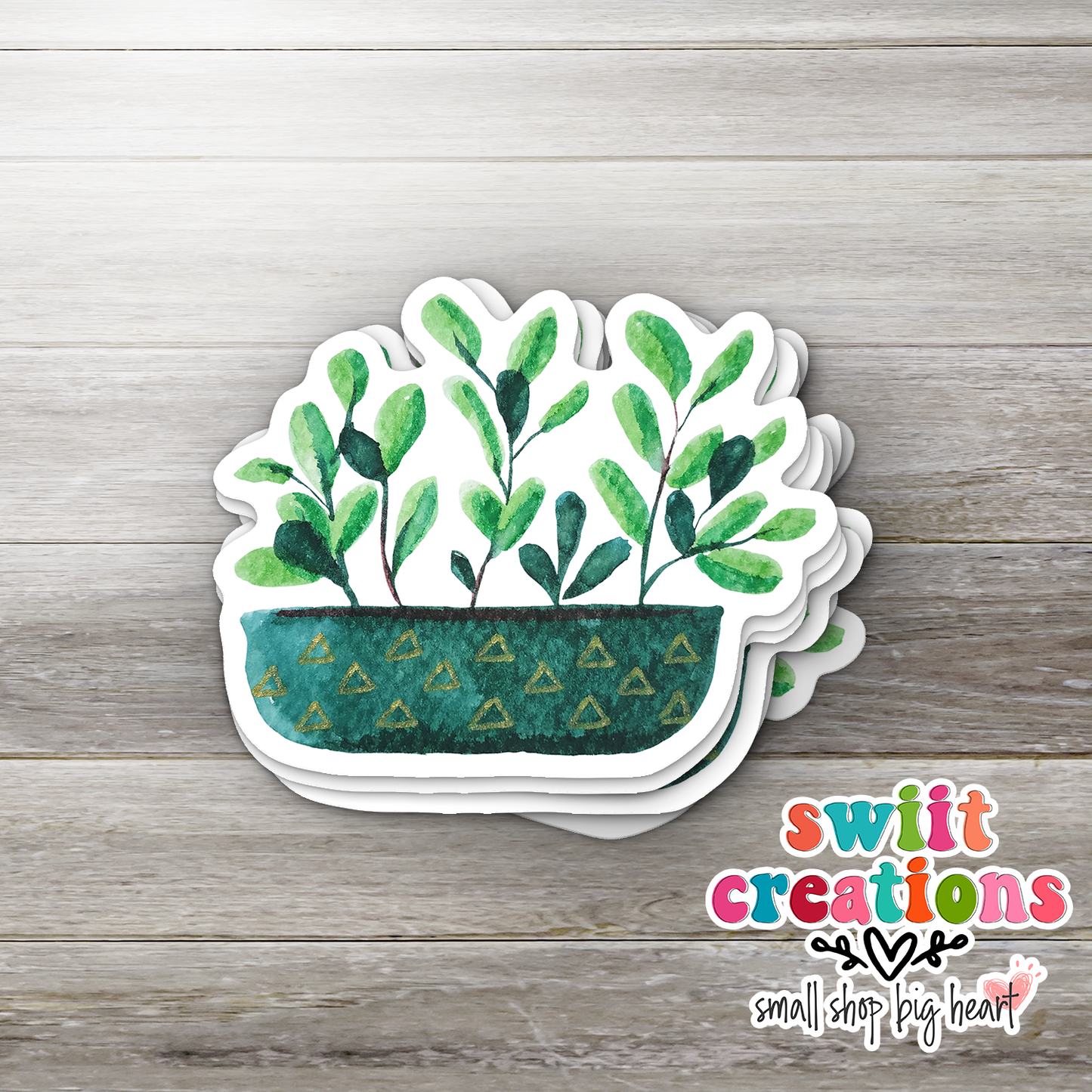 Plant Waterproof Sticker (SS029) | SCD129