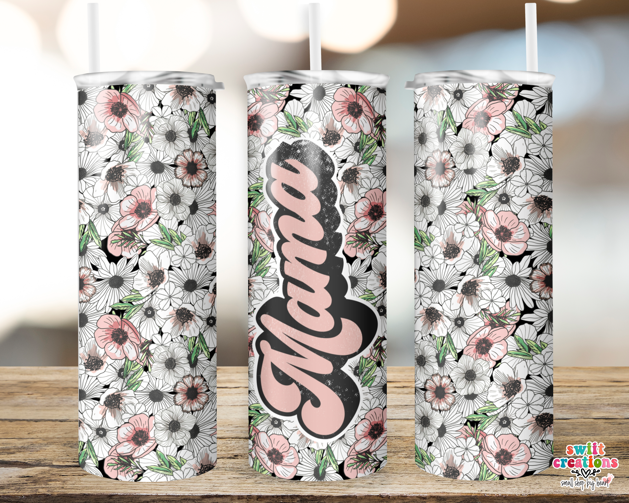 Mama Floral Tumbler (T300)