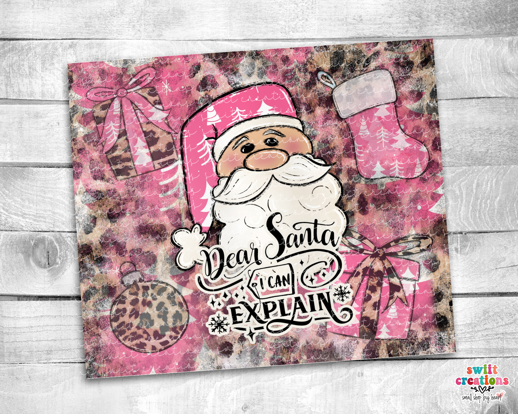 Santa I Can Explain Tumbler (T304)