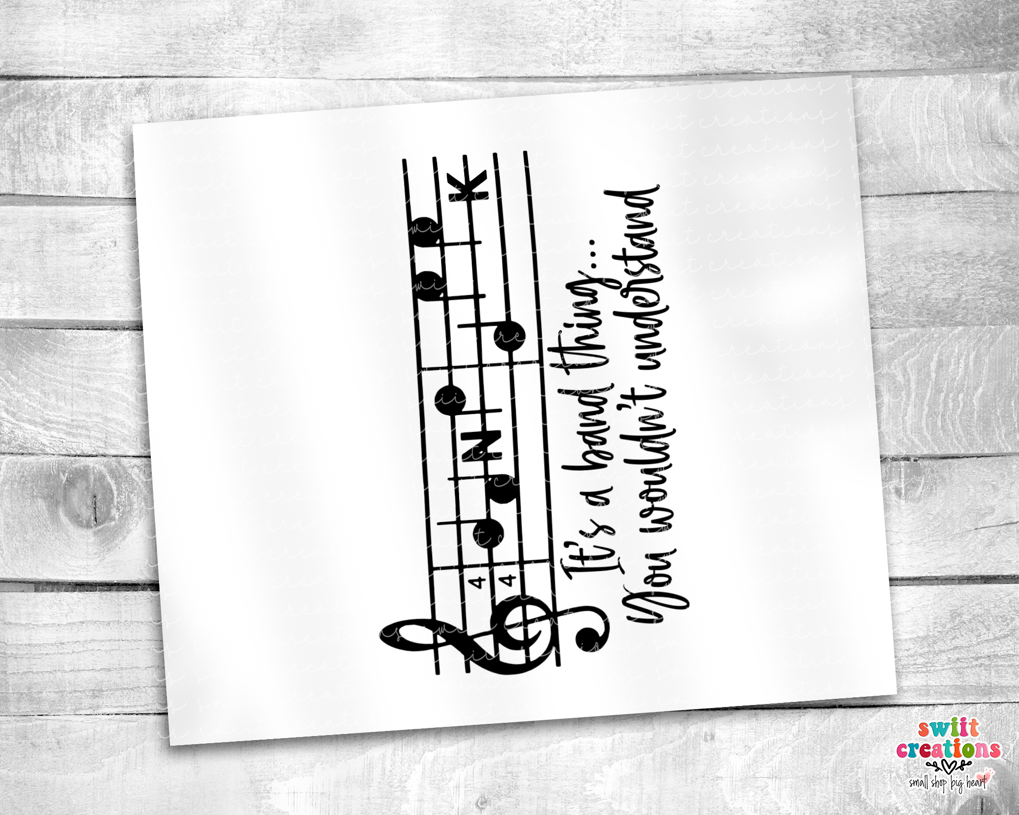 It's a Band Thing Tumbler (T265)