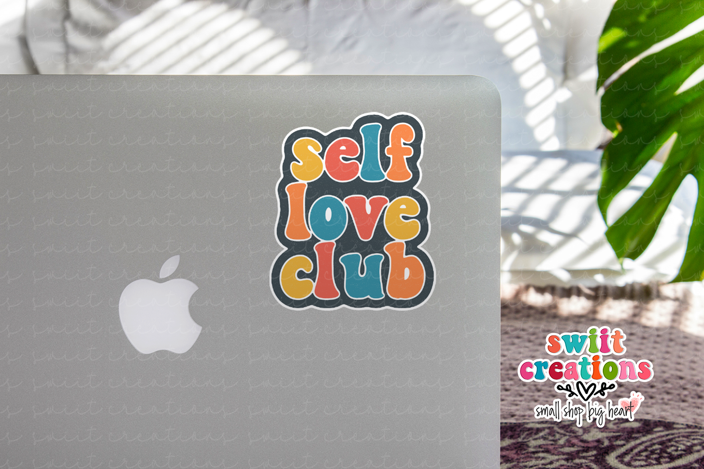 Self Love Club Waterproof Sticker (SS117) | SCD125