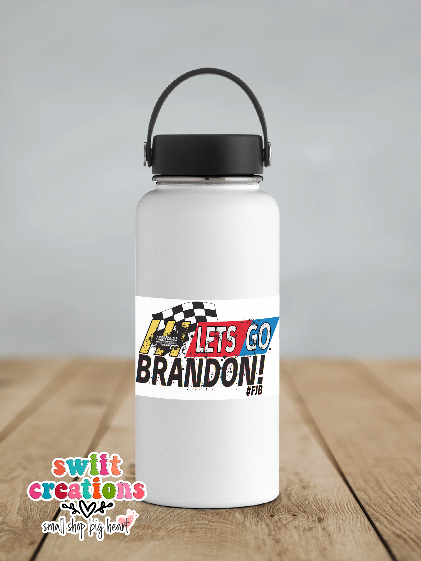 Let's Go Brandon Waterproof Sticker (SS242) | SCD224