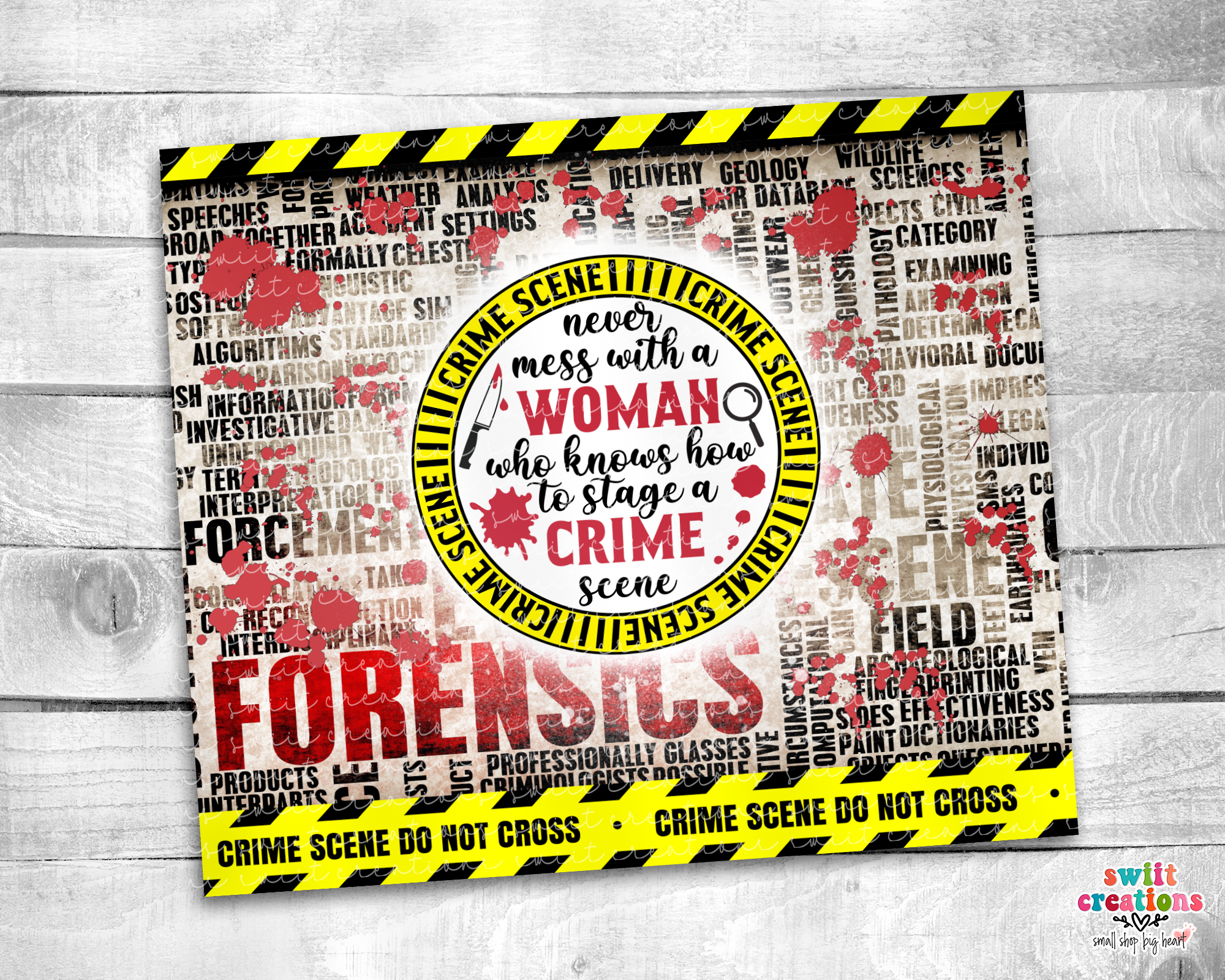 Never Mess with a Woman Tumbler (T017)