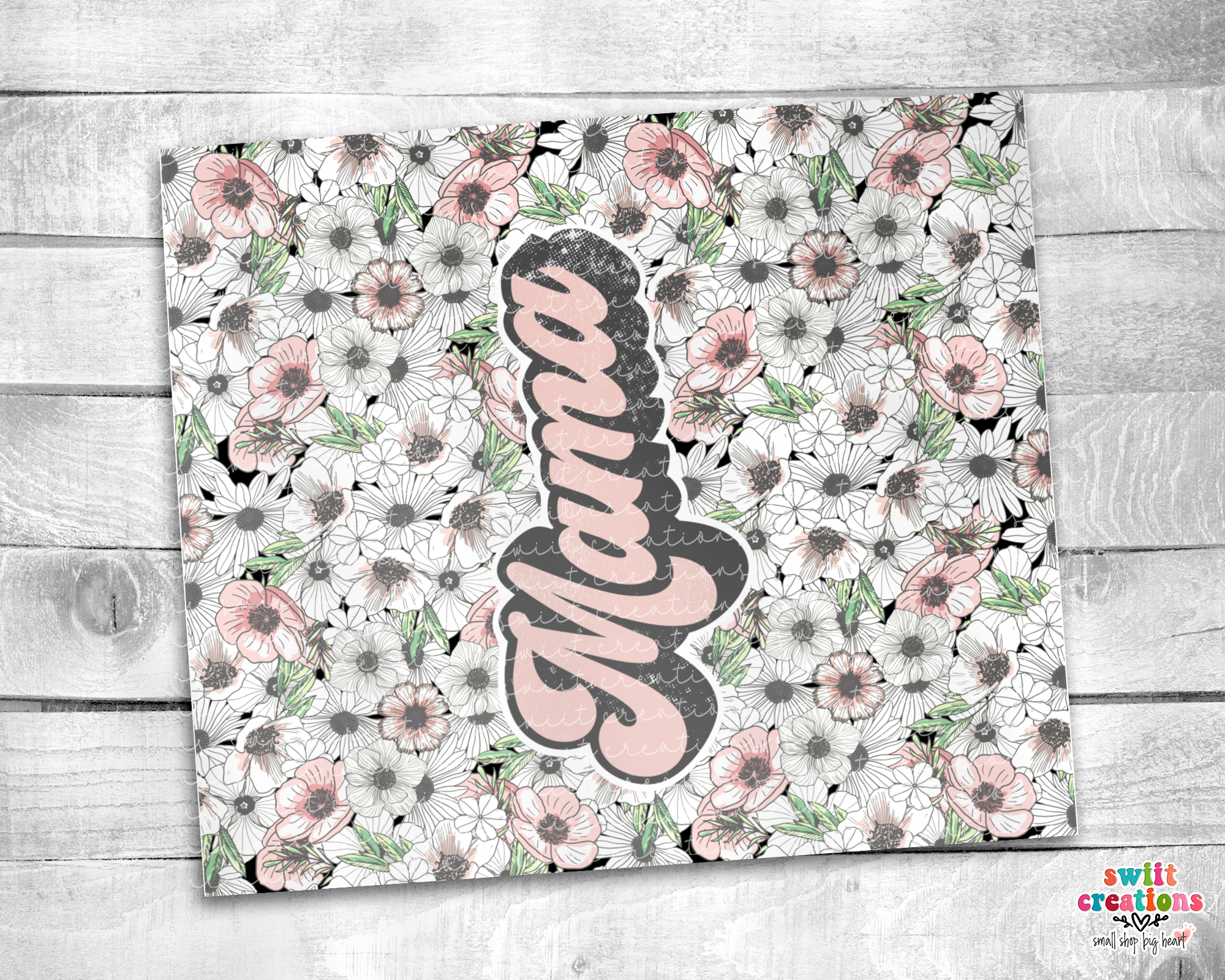 Mama Floral Tumbler (T300)