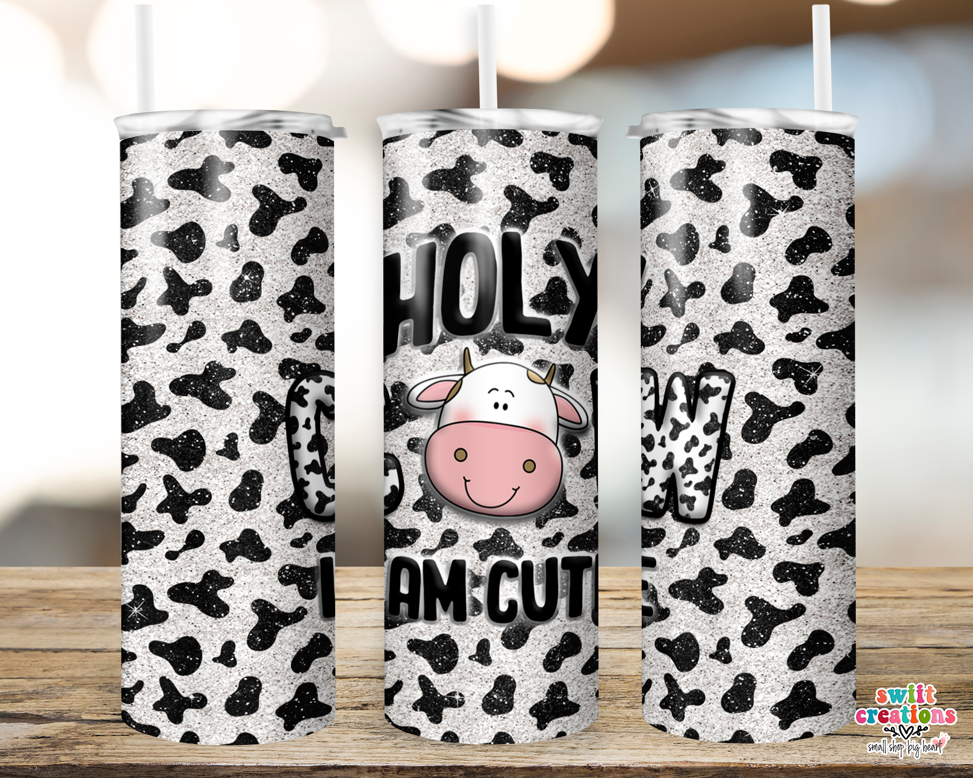 Holy Cow Tumbler (T190)