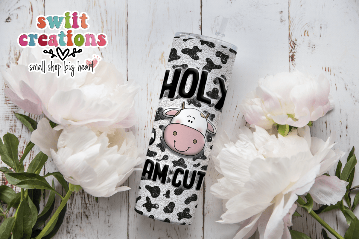 Holy Cow Tumbler (T190) - Swiit Creations