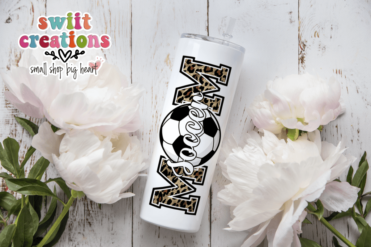 Soccer Mom Tumbler (T211) - Swiit Creations