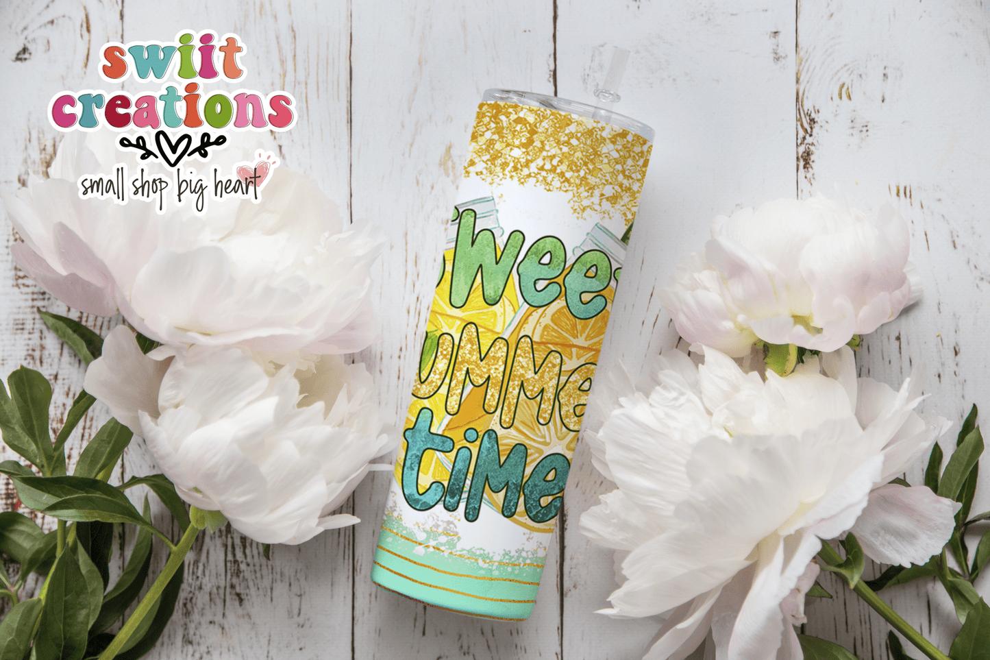 Sweet Summertime Tumbler (T364) - Swiit Creations