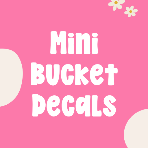 Mini Bucket UV DTF Transfer - Swiit Creations