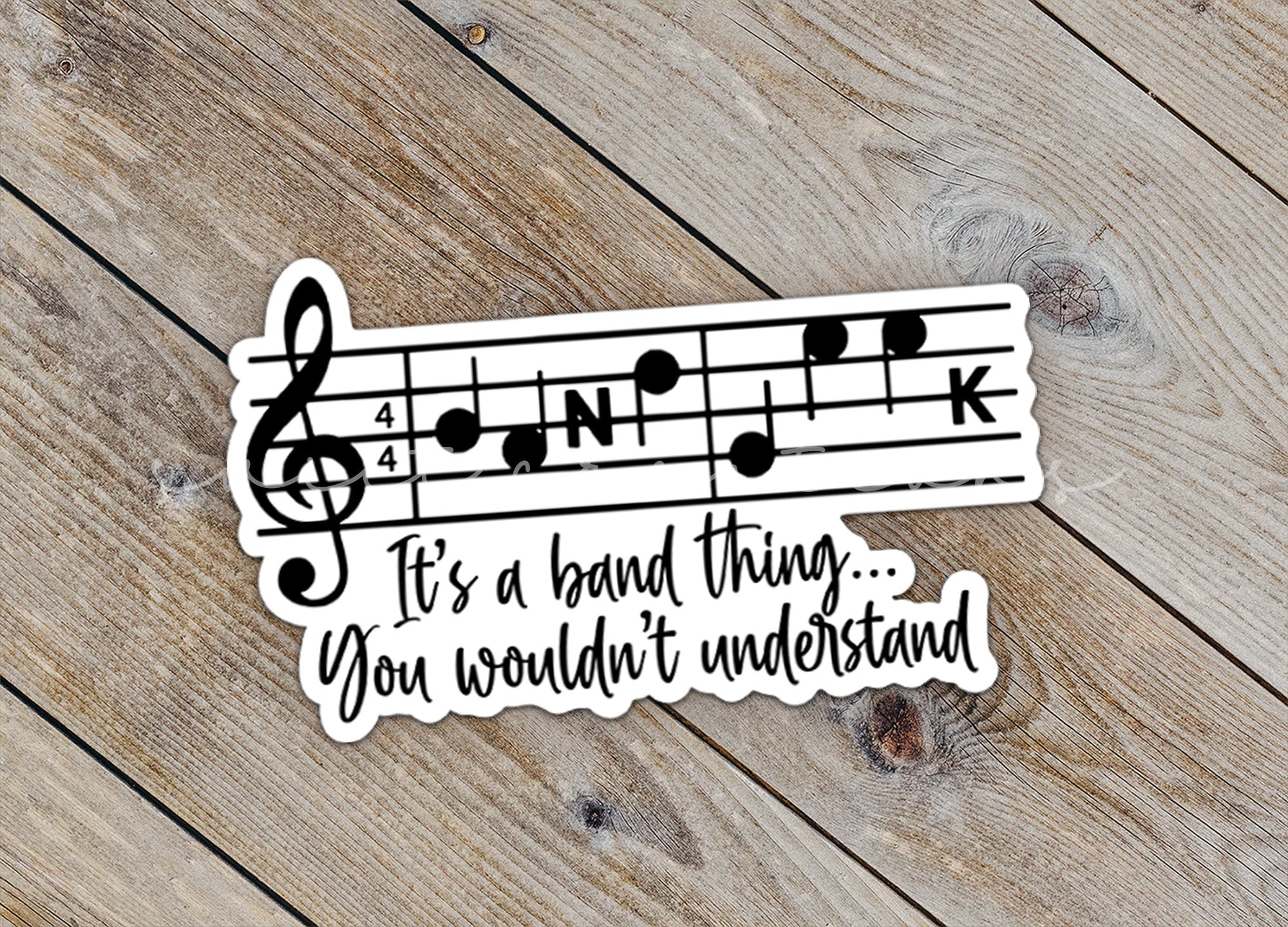 a sticker that says it's a bad thing if you wouldn't