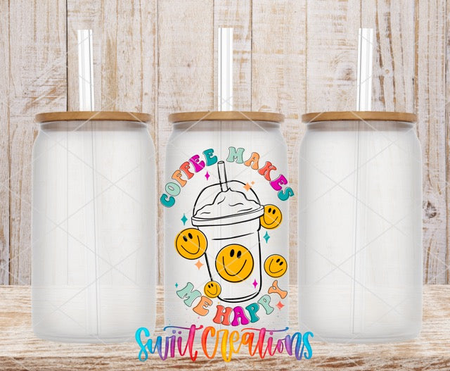 two plastic cups with smiley faces on them