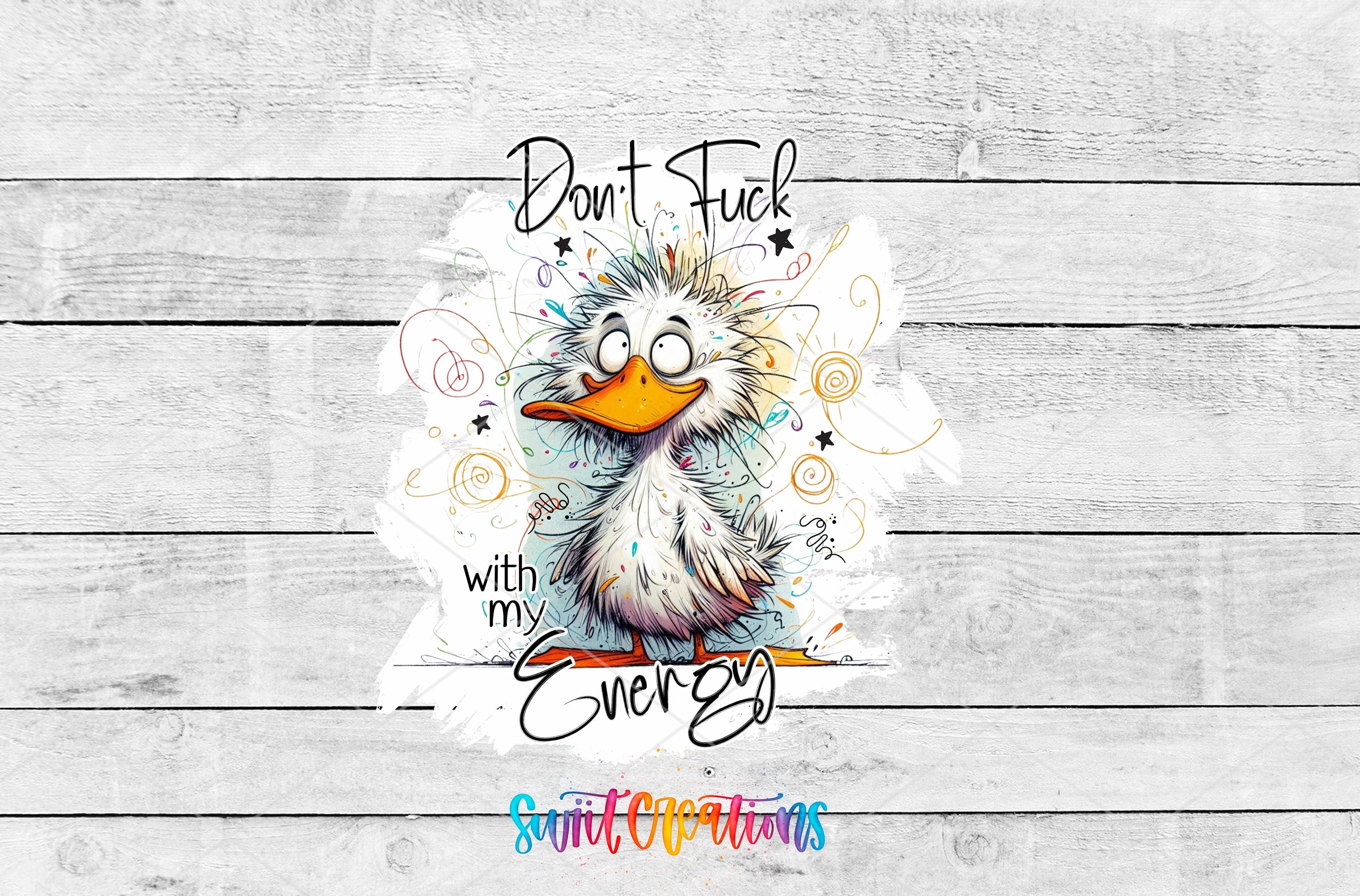 a picture of a bird with a caption that says don't flock with