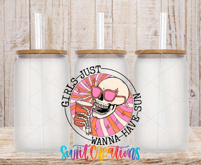 two white coffee mugs with a skull on them