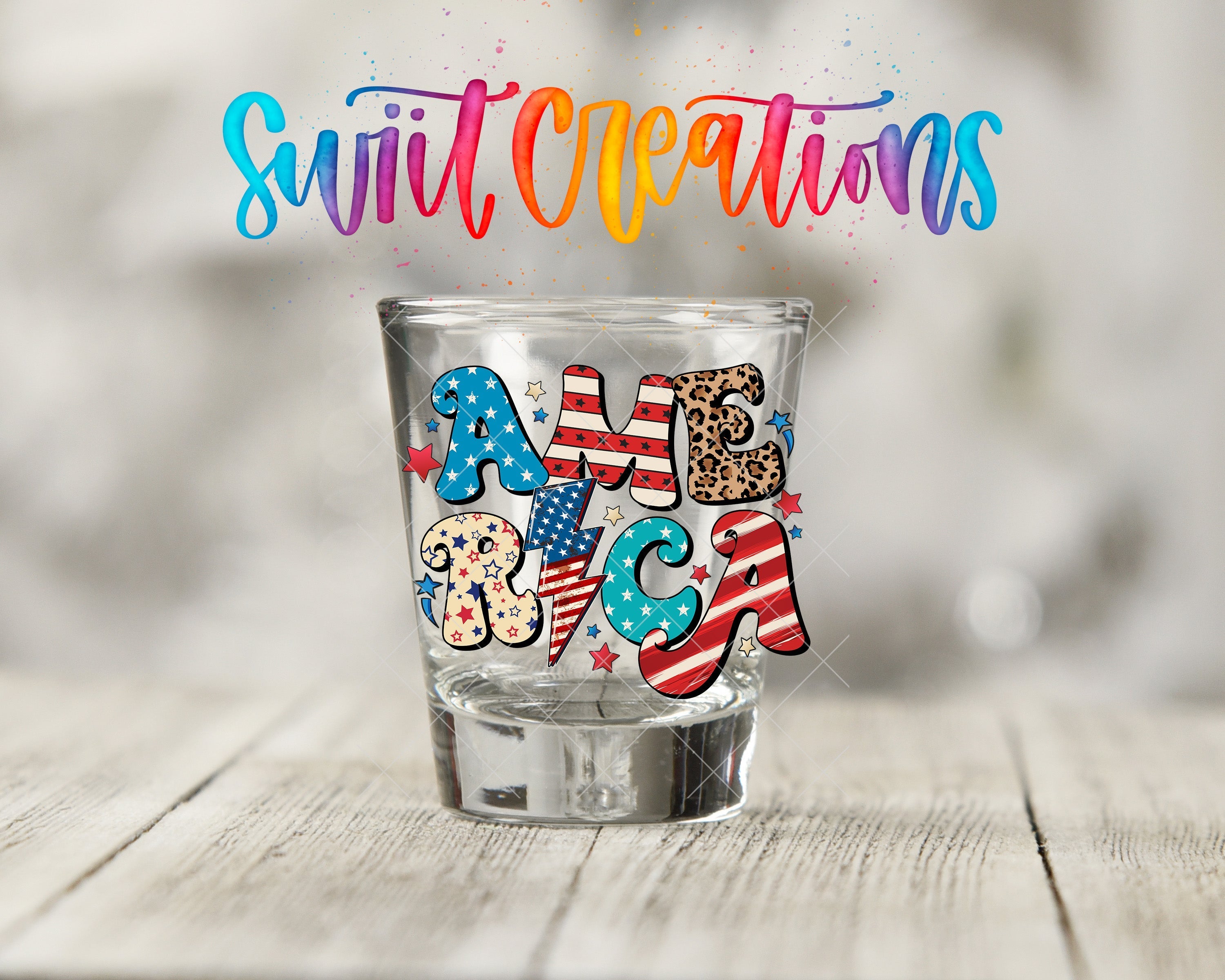 a shot glass with the word saniticopettanas on it
