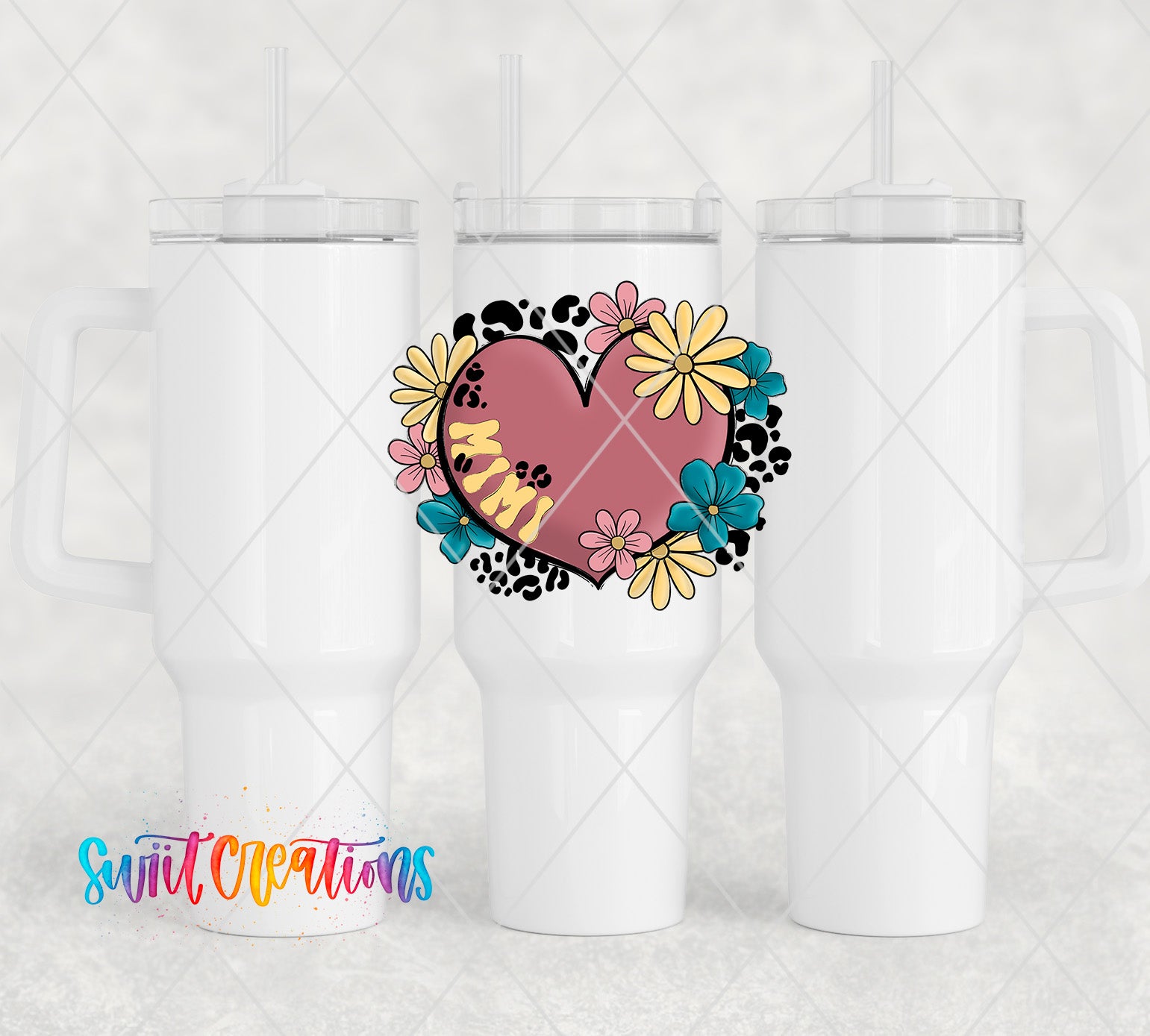 a couple of white coffee mugs sitting next to each other