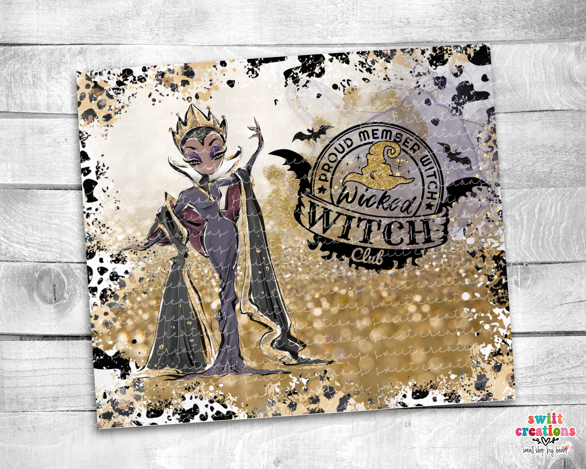 Wicked Witch Club 5 Tumbler (T290)
