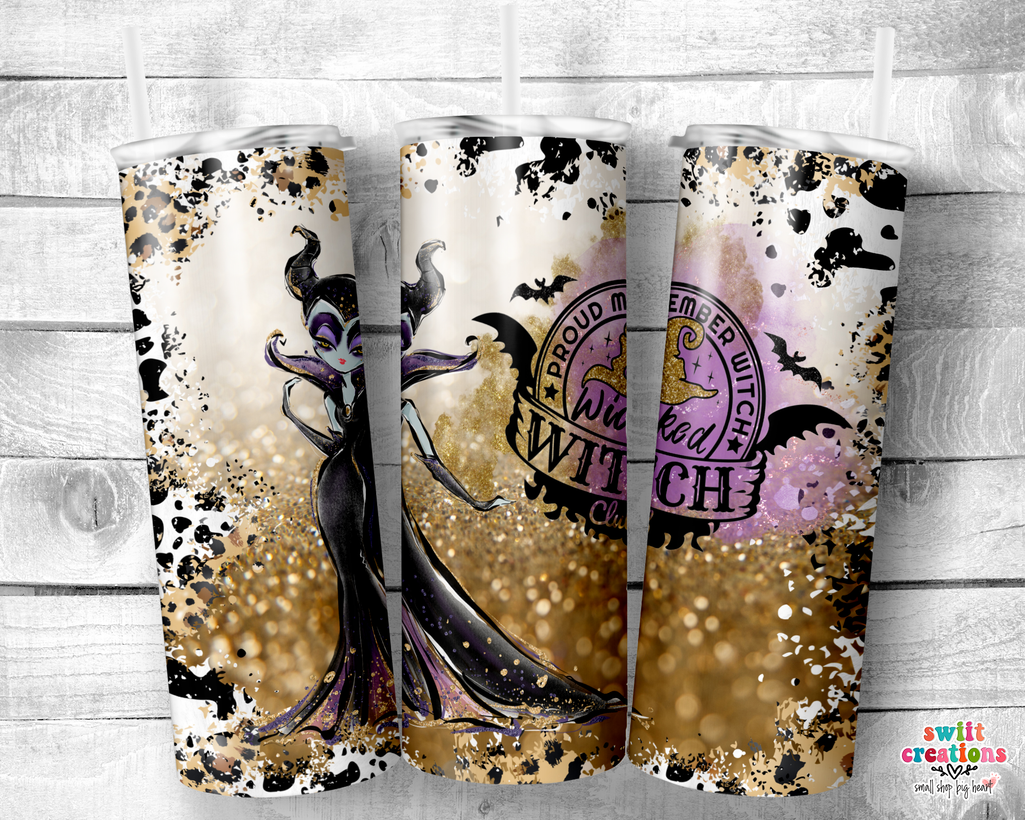 Wicked Witch Club 3 Tumbler (T288)