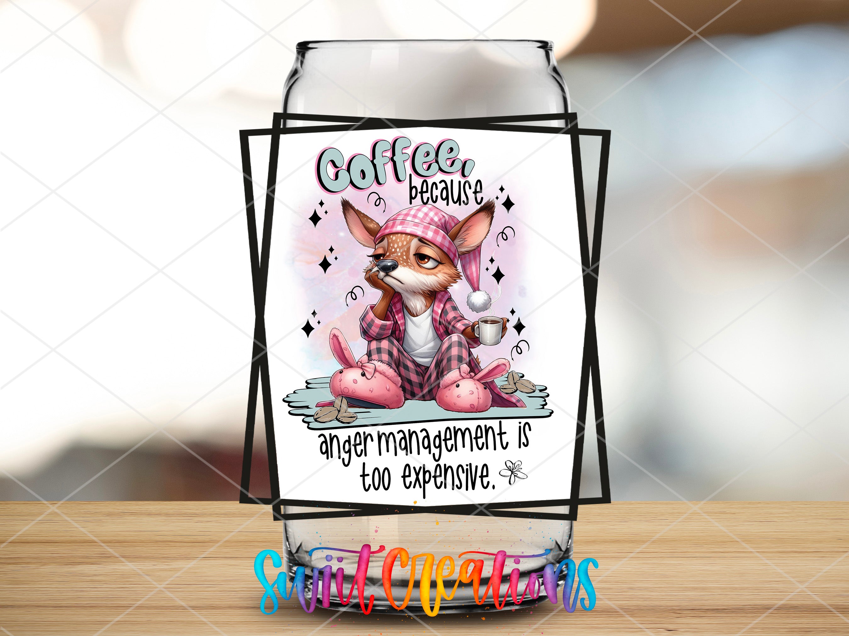 a card with a picture of a cat on it