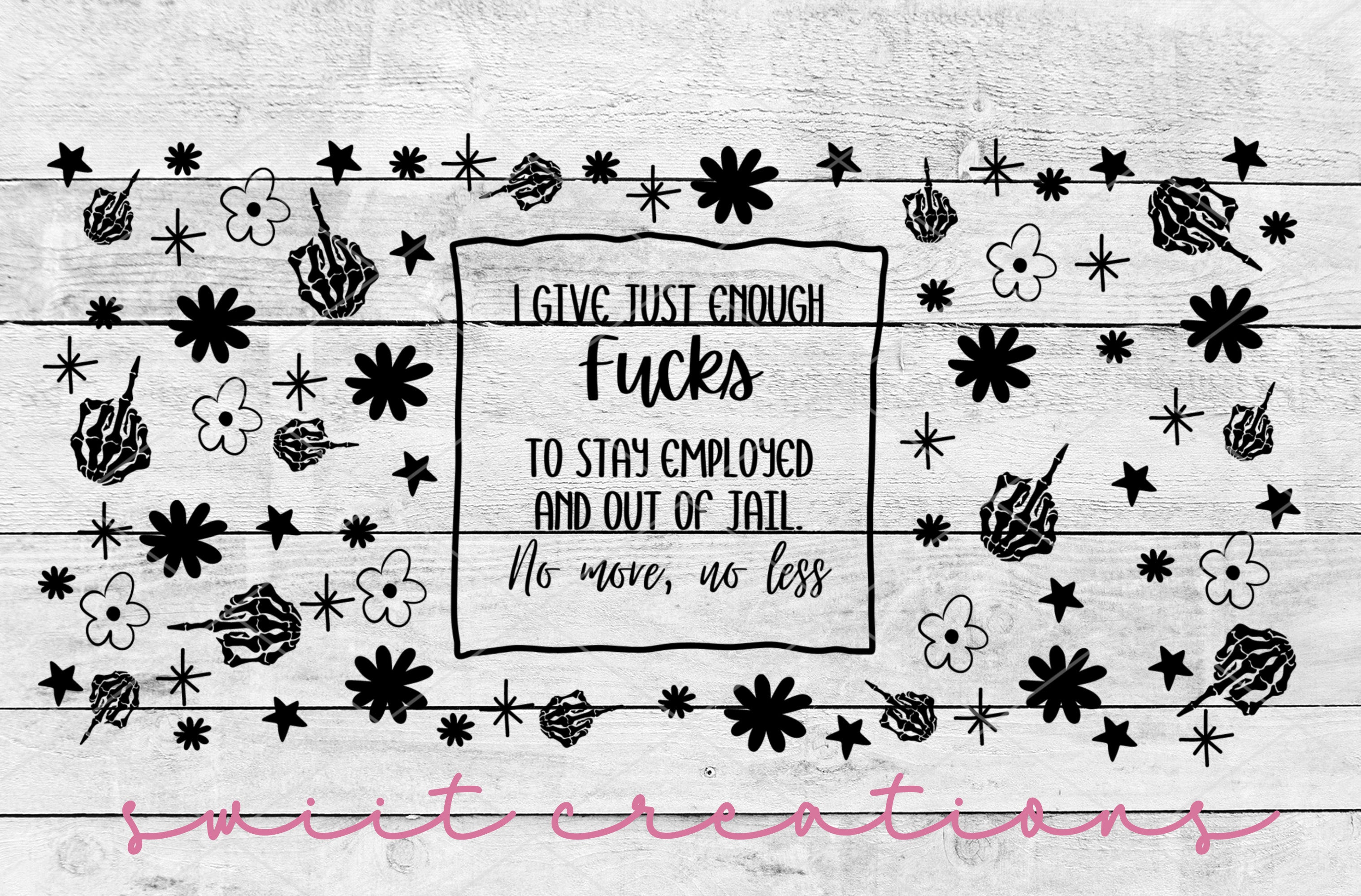 a picture of a sign that says i give trust to flowers