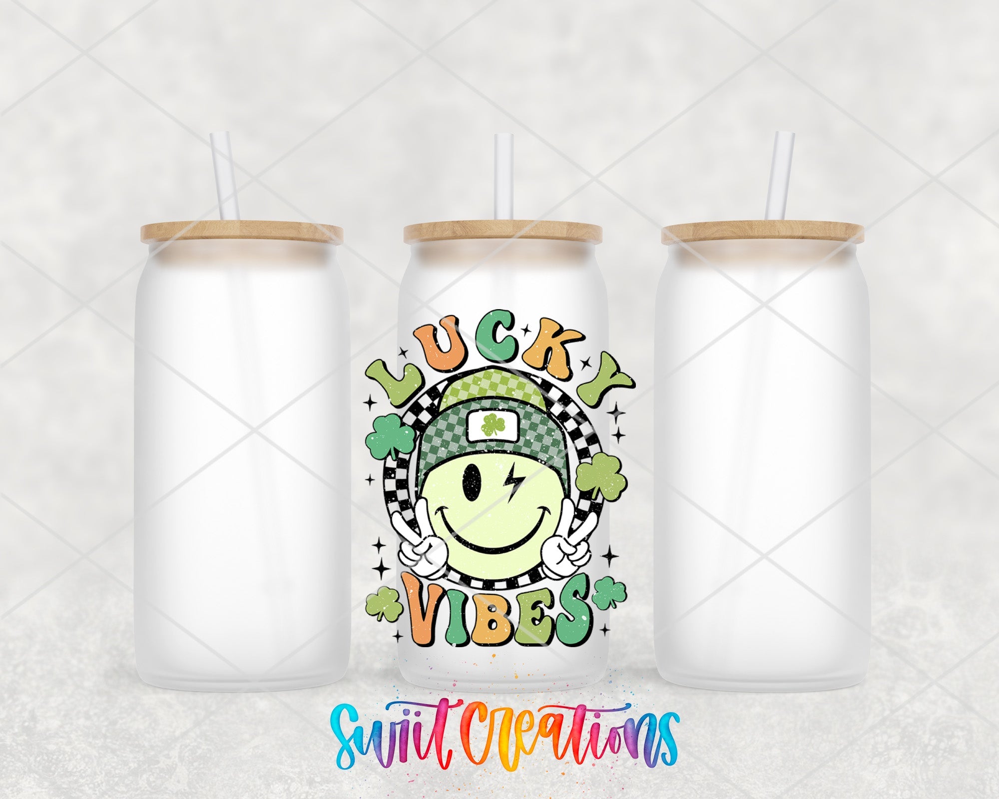 a couple of bottles with straws in them