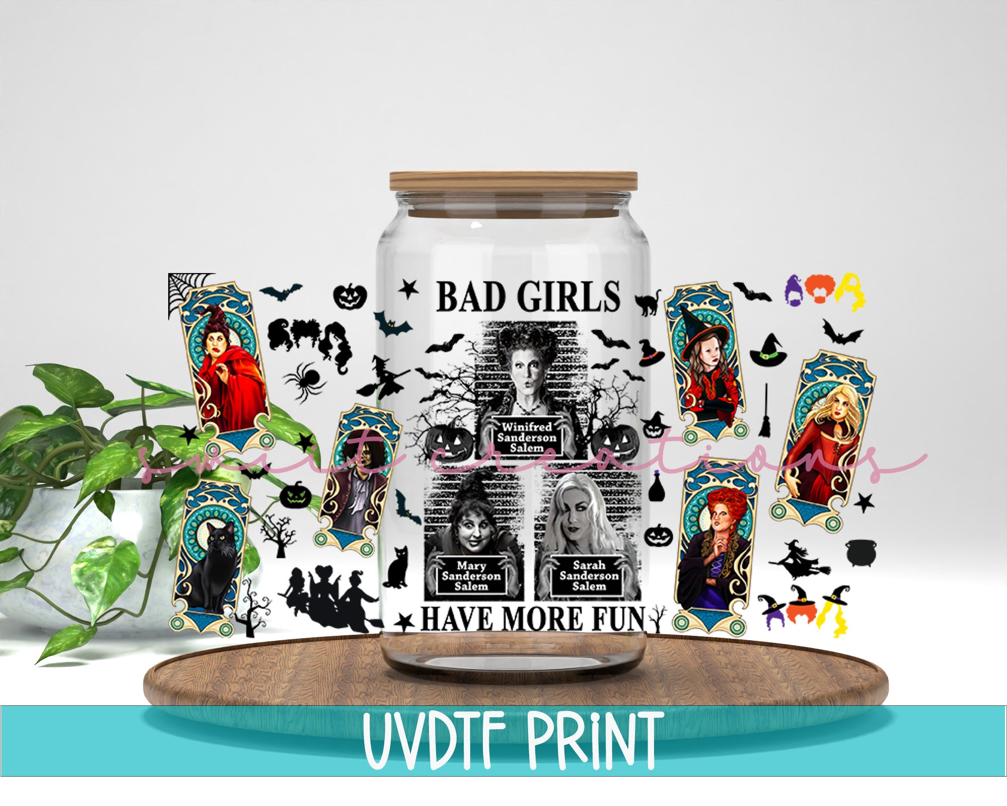 a jar with a picture of a couple on it