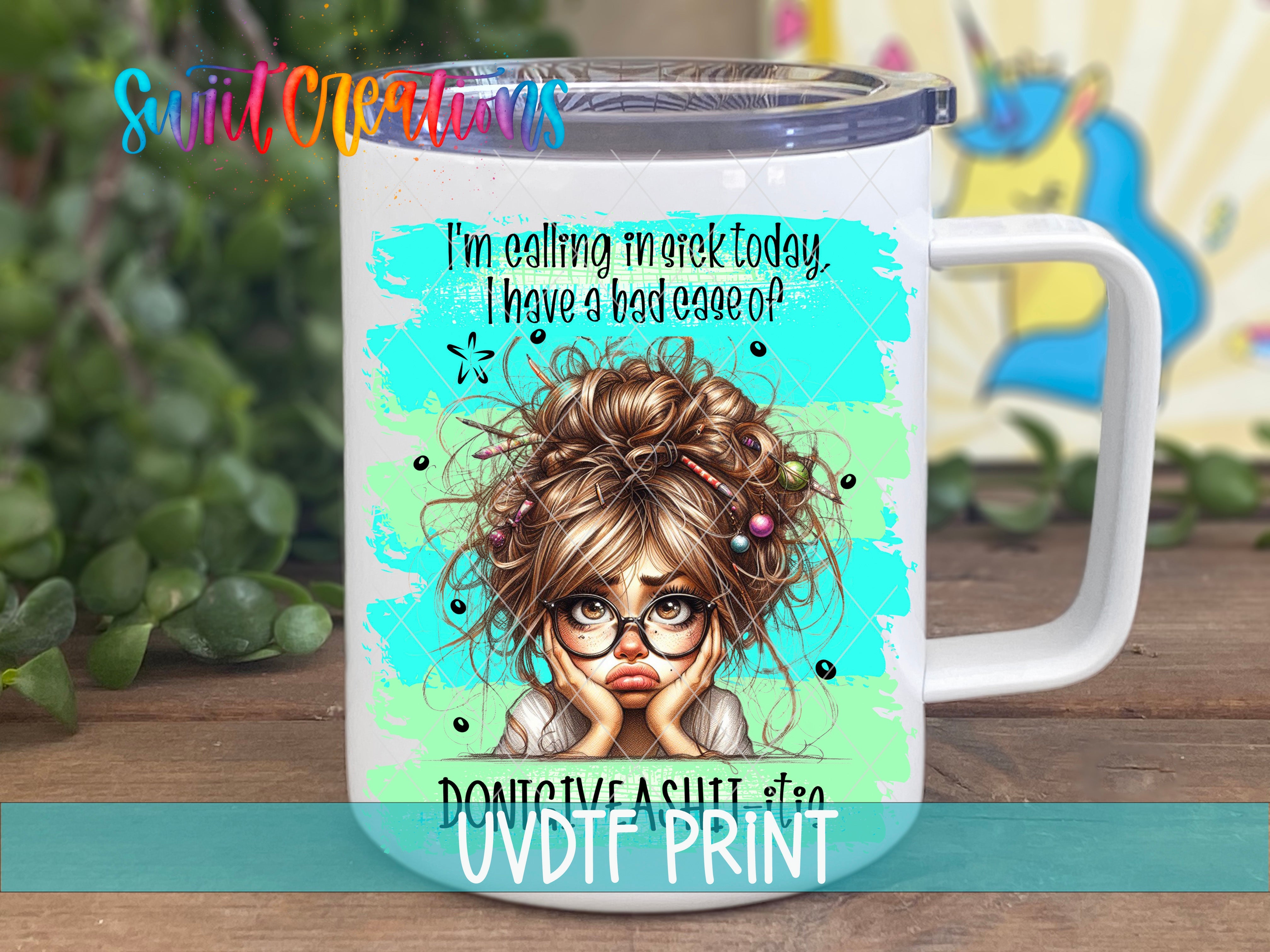 a coffee mug with a picture of a woman's face on it
