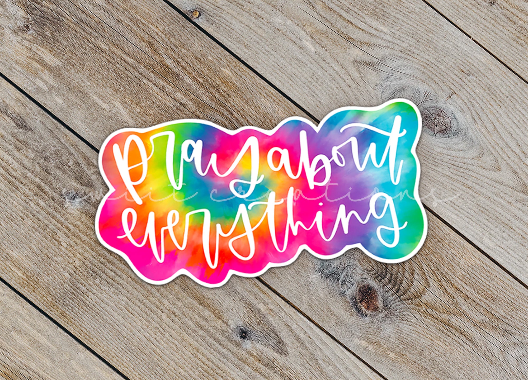 a sticker with the words happy birthday on it