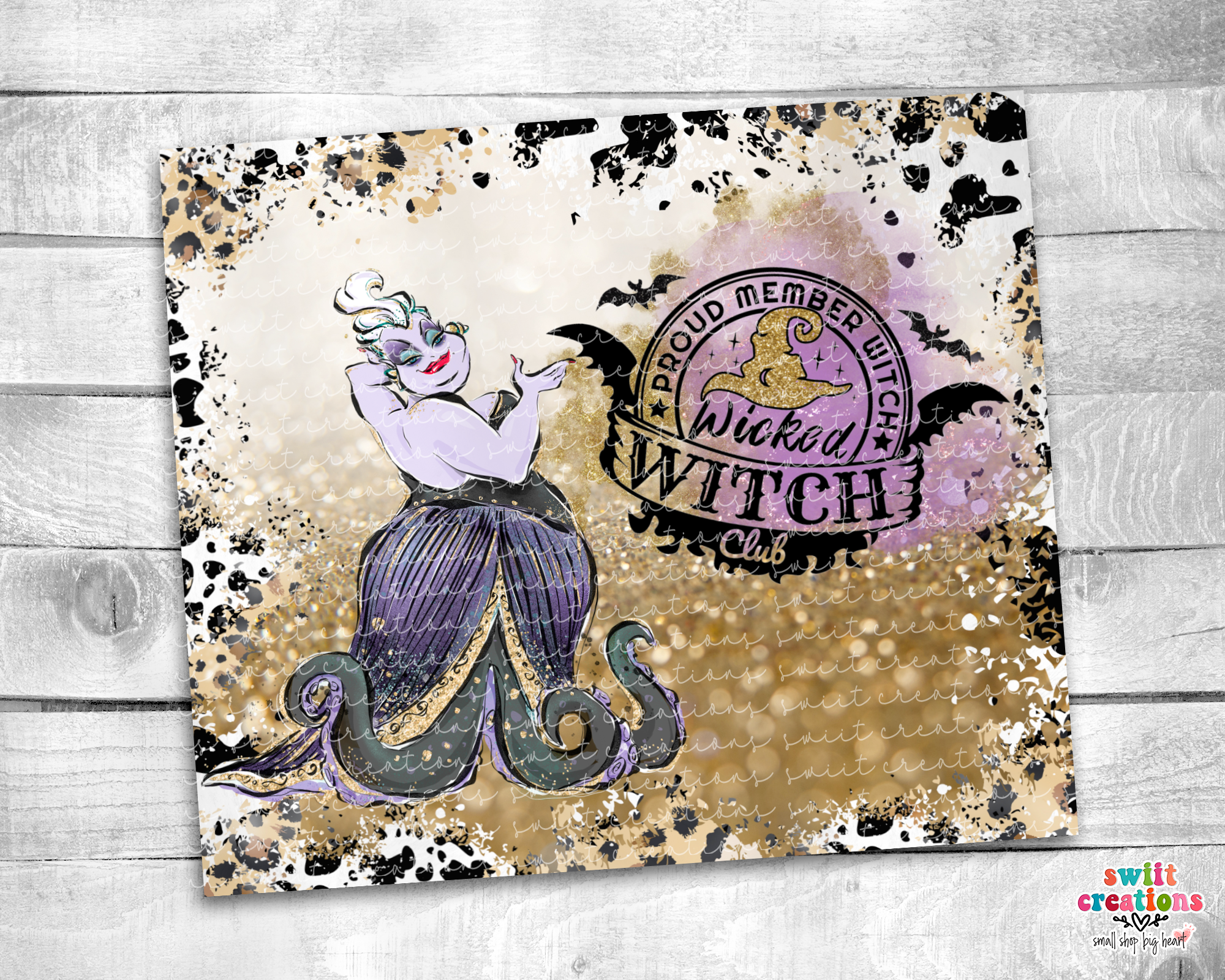 Wicked Witch Club 4 Tumbler (T289)