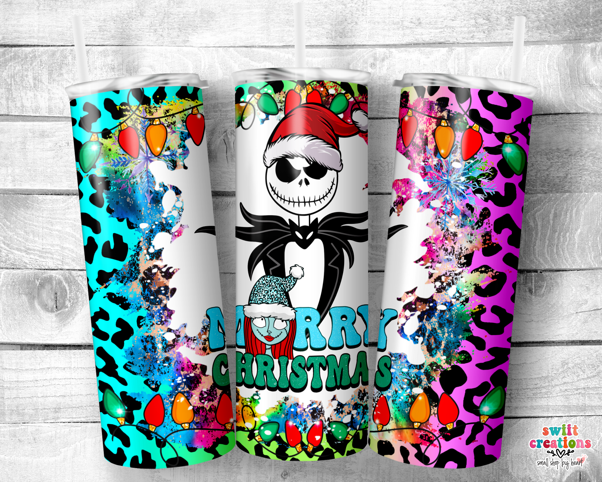 Jack Merry Christmas Tumbler (T324)