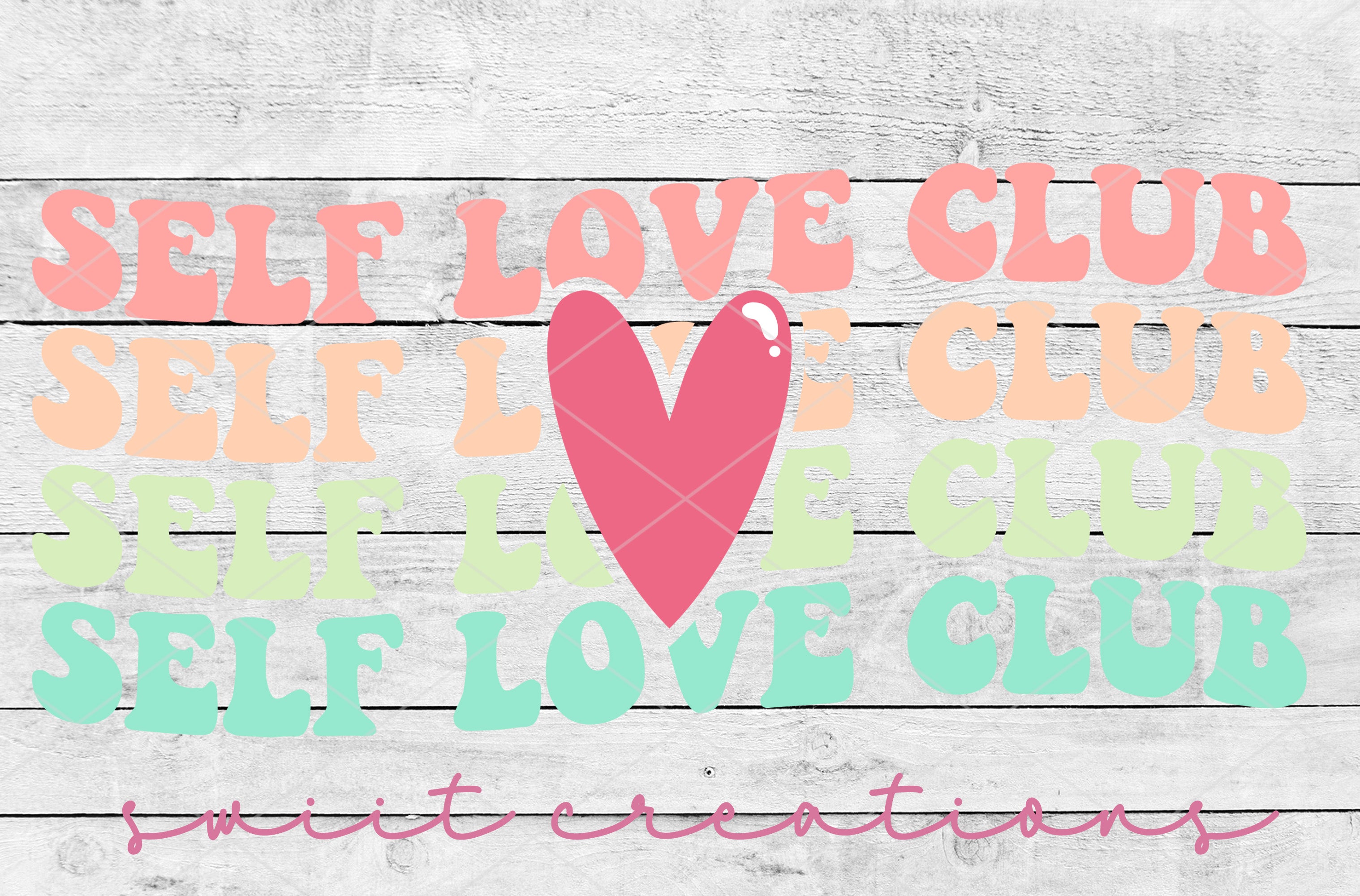 a sign that says self love club self love club