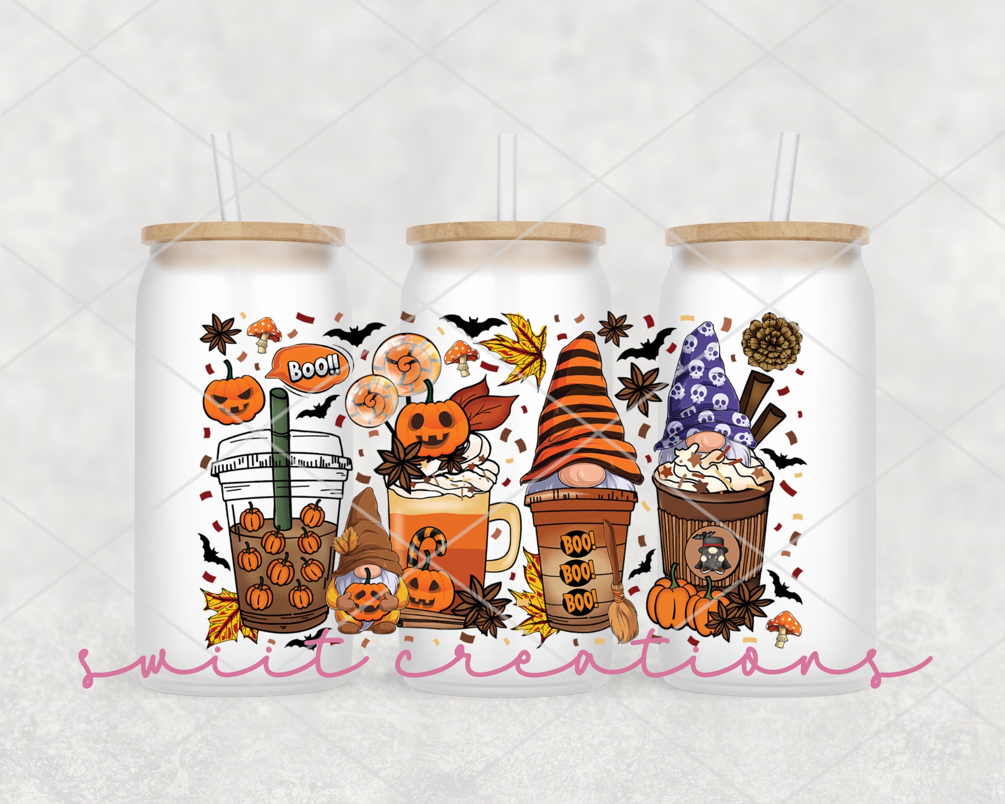 a couple of jars filled with drinks on top of a table