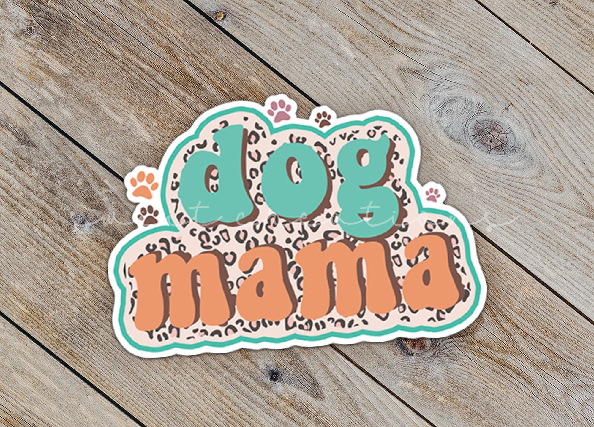 a sticker with the words boo am on it