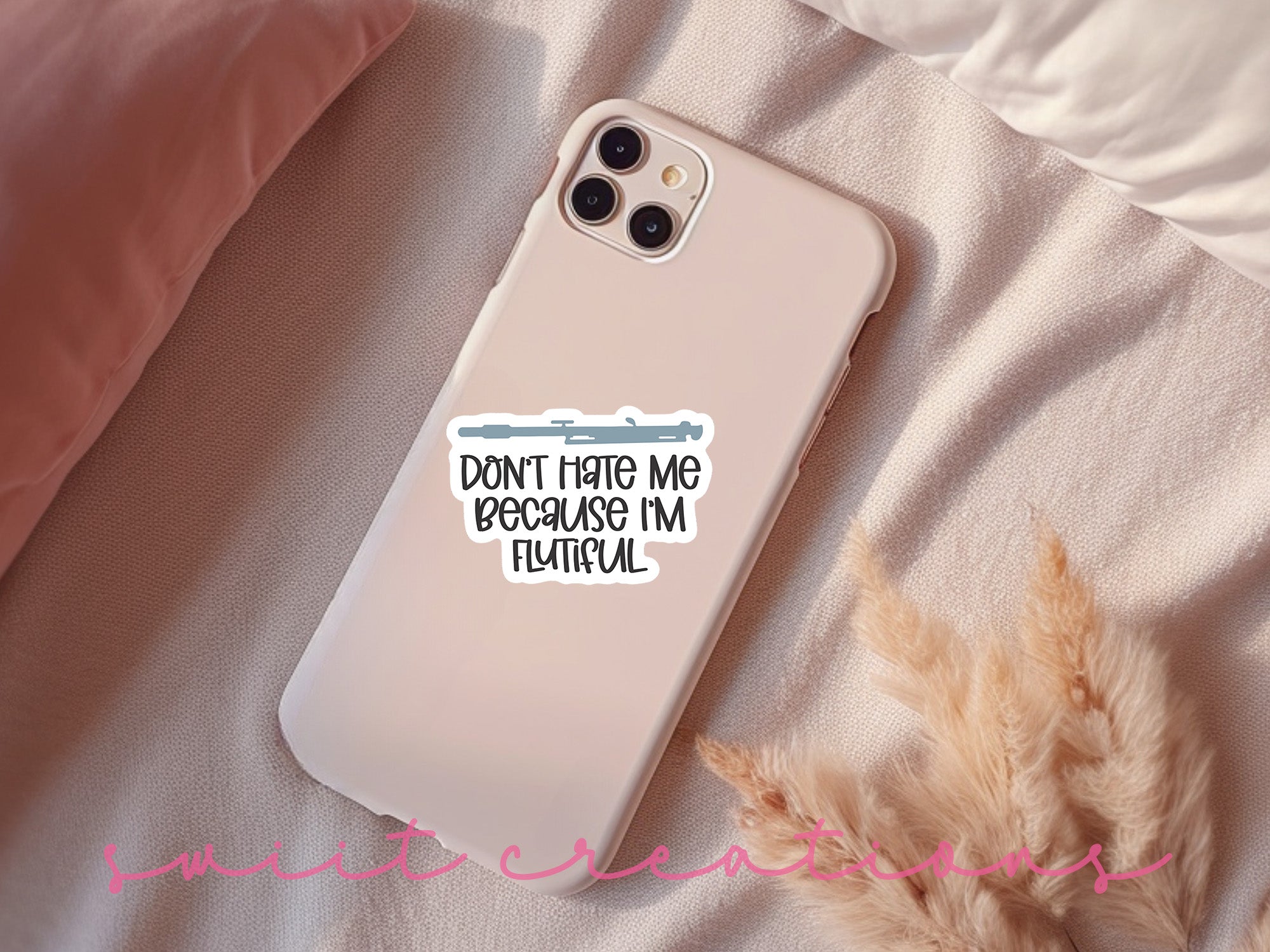 a phone case that says don't hate me because i'm a medical