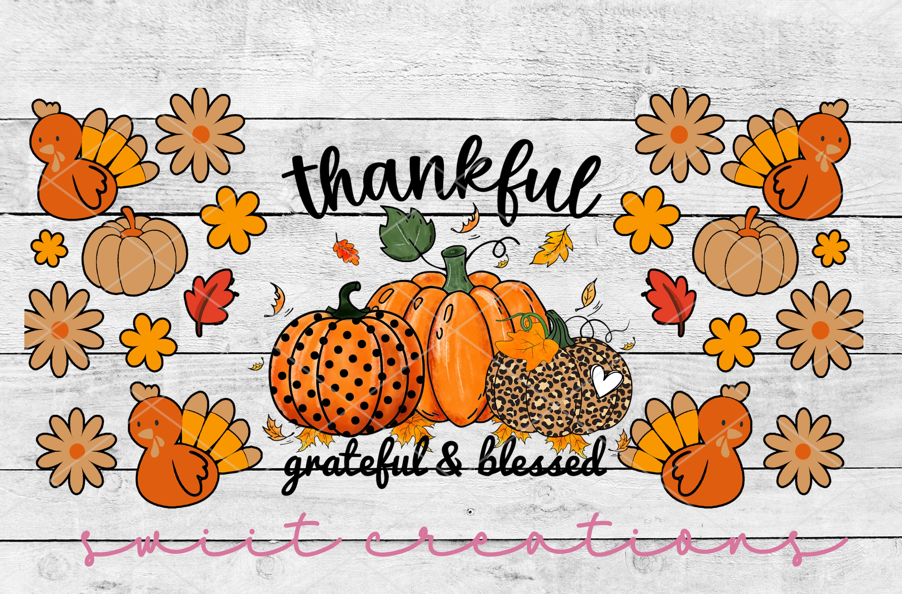 a wooden sign with a bunch of pumpkins on it