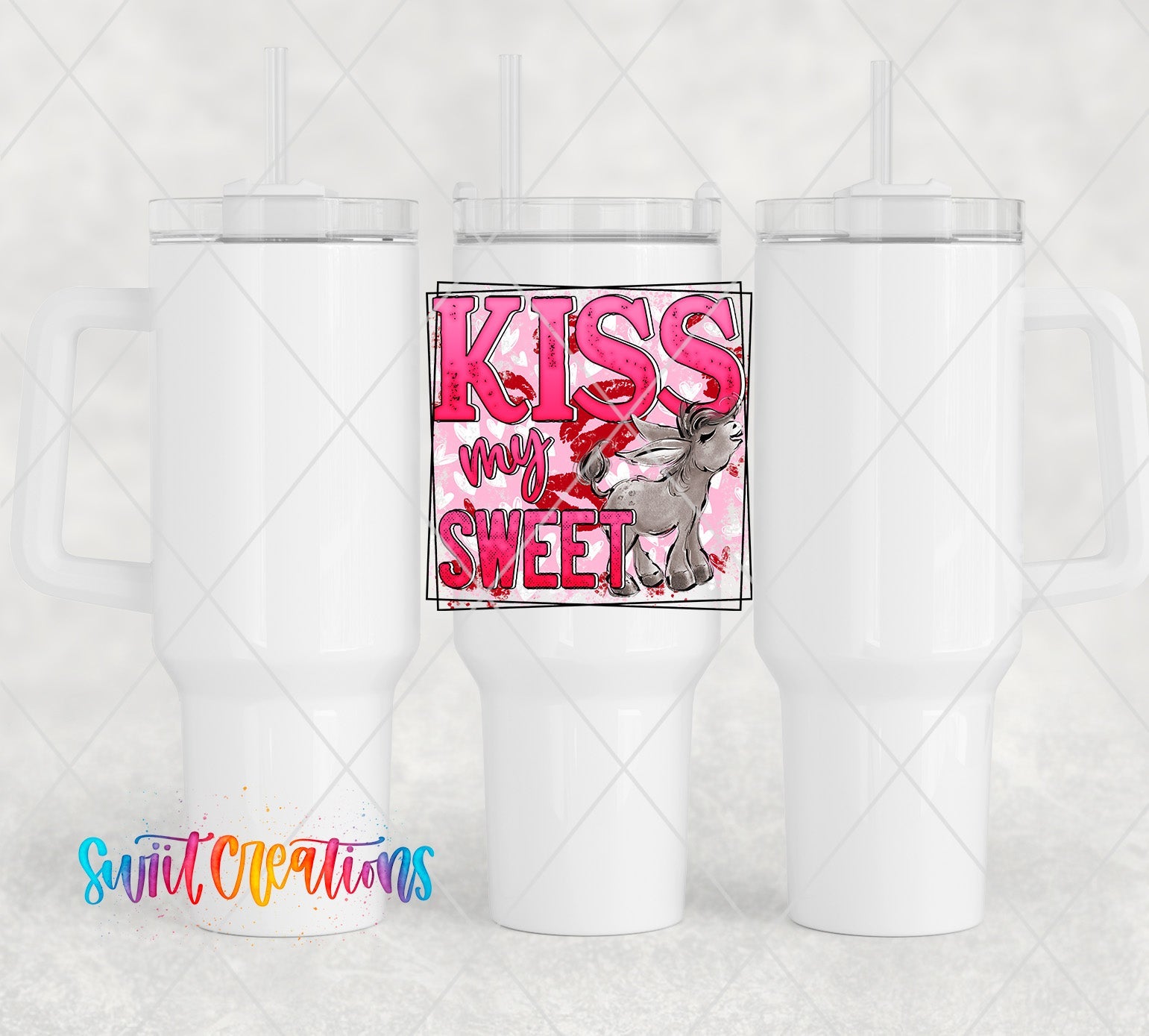 a couple of white coffee mugs sitting next to each other