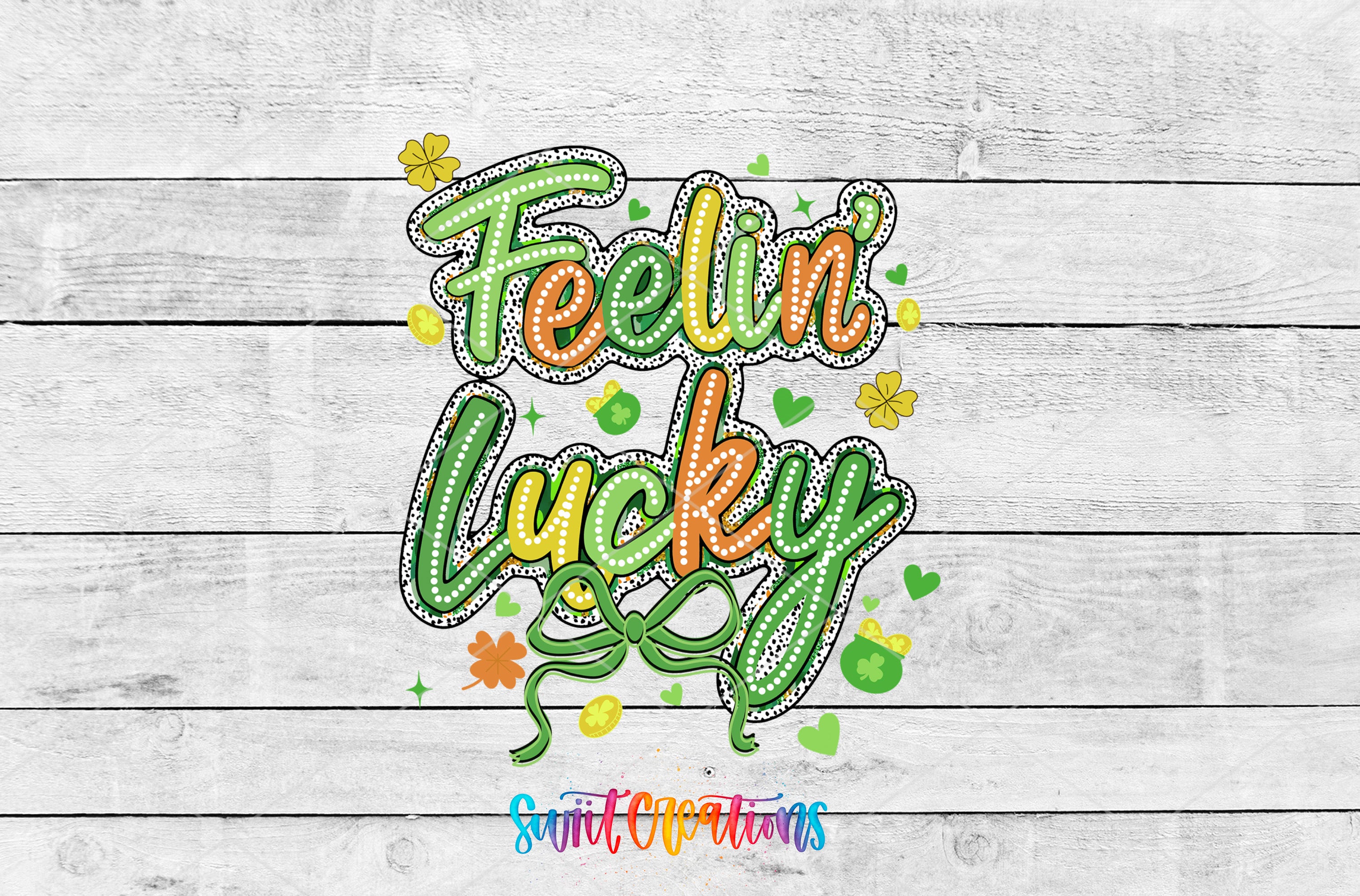 a white wooden wall with the words team lucky on it