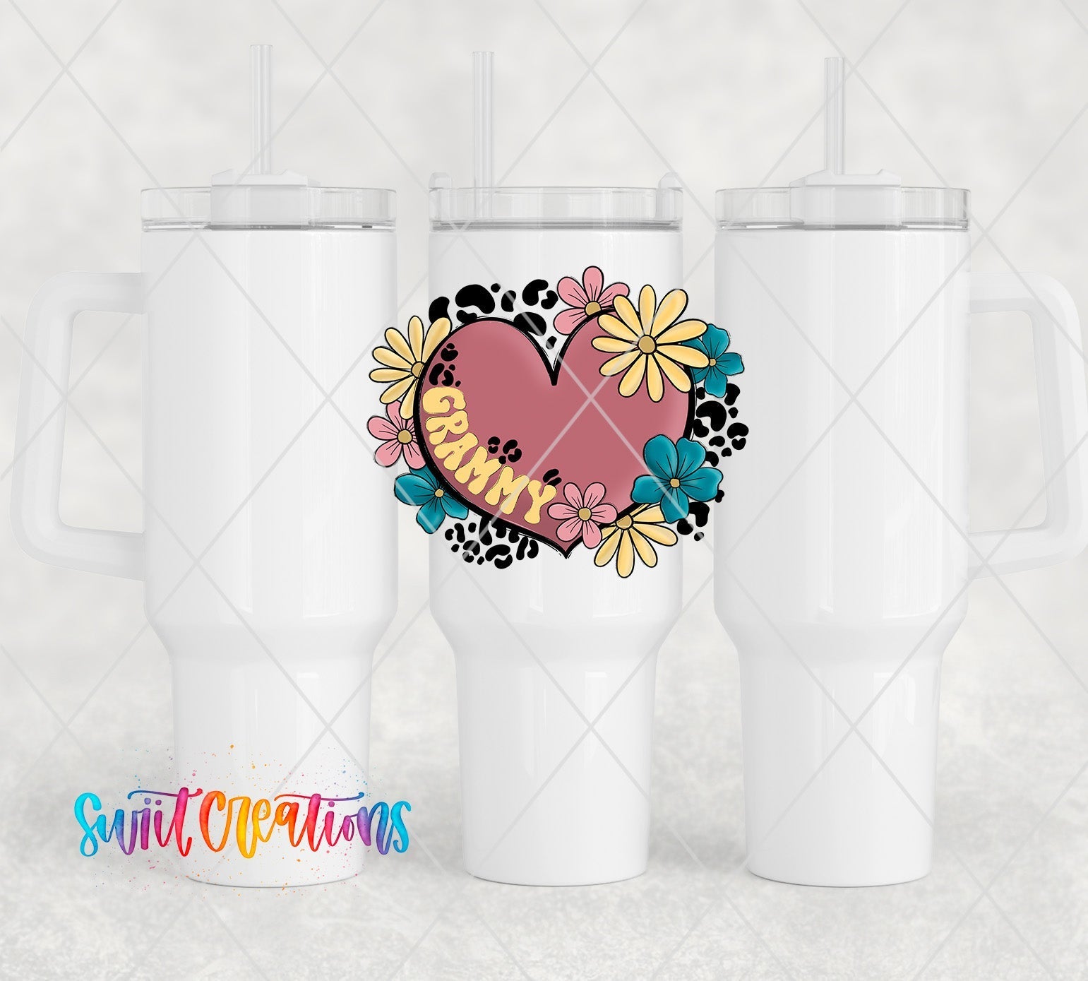 a couple of white coffee mugs sitting next to each other